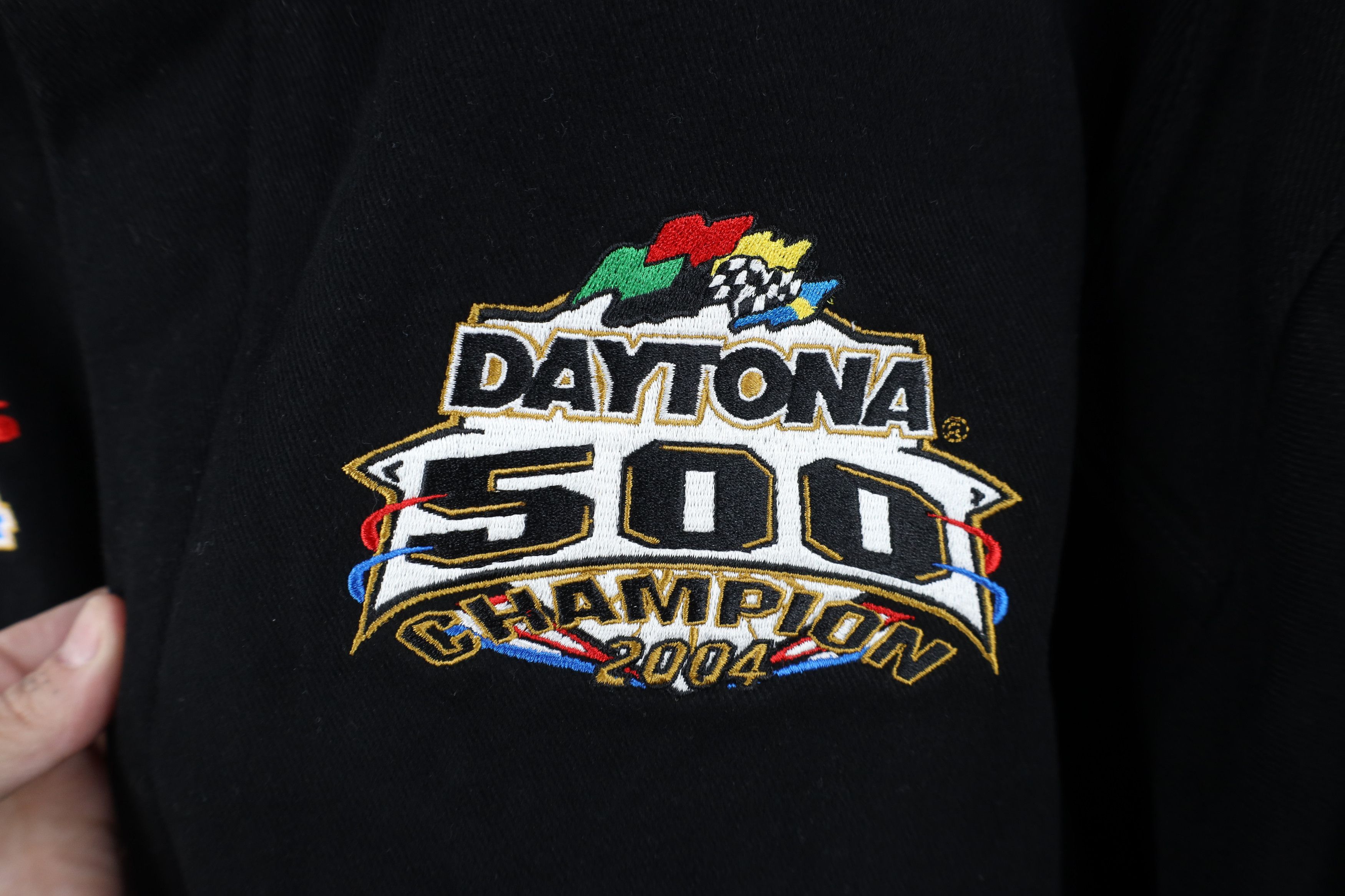 Vintage Deadstock Y2K 2004 NASCAR Dale Earnhardt Jr Crew Jacket Size US L / EU 52-54 / 3 - 4 Thumbnail