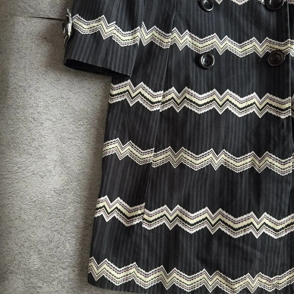 Missoni Missoni ZigZag Trench Coat Size M / US 6-8 / IT 42-44 - 5 Thumbnail