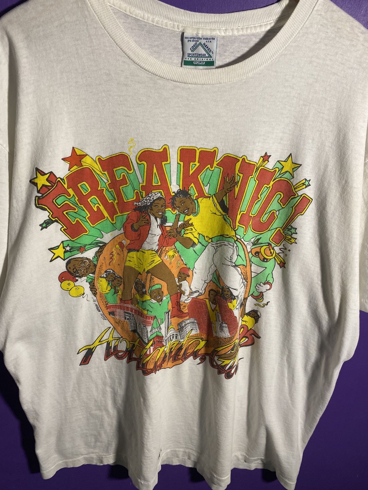 Vintage Vintage 1995 Freaknic they told us not to come t-shirt Size US XL / EU 56 / 4 - 3 Thumbnail