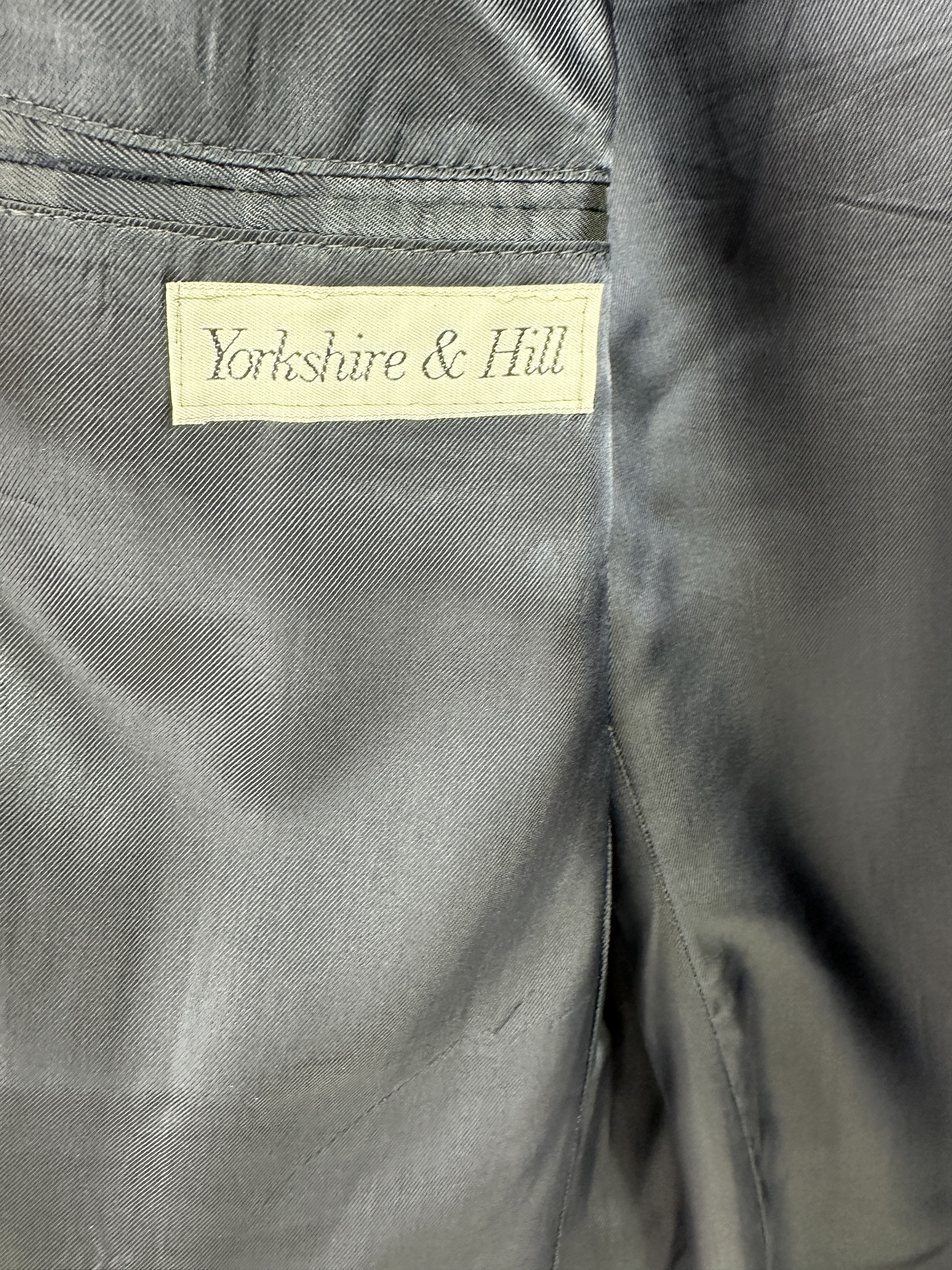 Designer Yorkshire & Hill Wool Blazer Navy 40R Size 40R - 4 Thumbnail