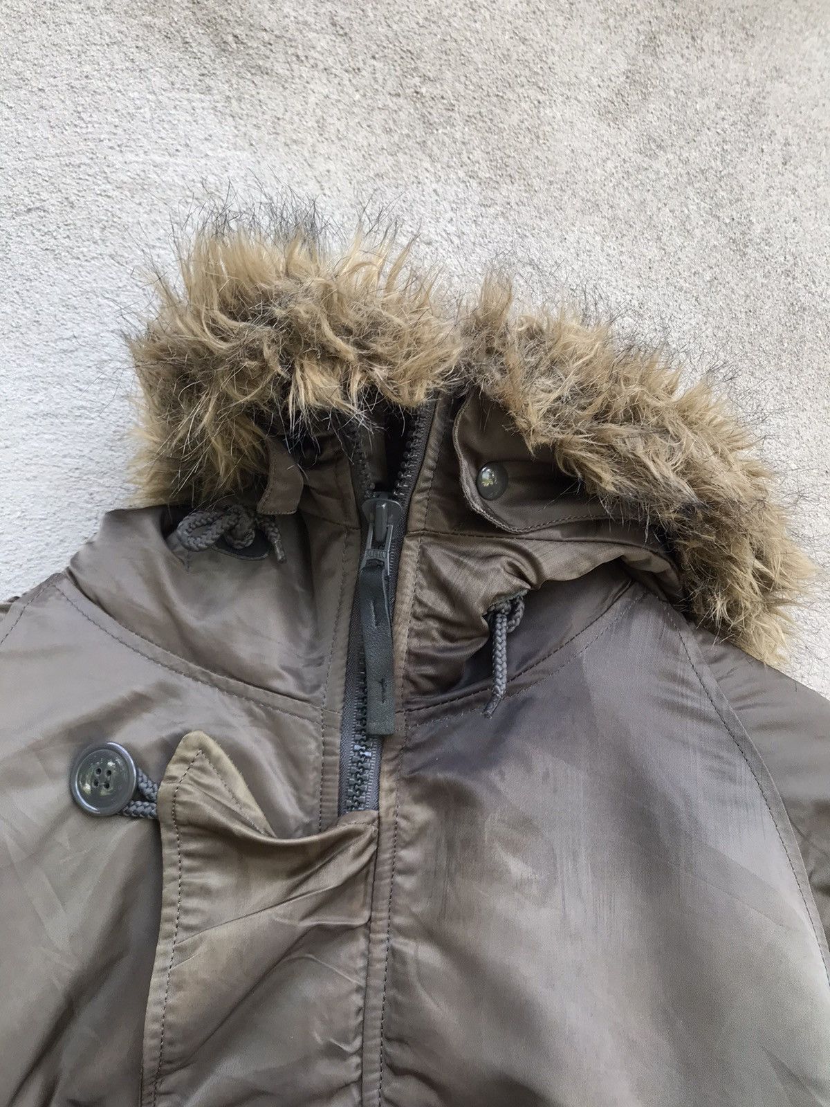 Alpha Industries × Schott VINTAGE ALPHA INDUSTRIES WINTER SESSION SYN FADED JACKET Size US L / EU 52-54 / 3 - 11 Thumbnail