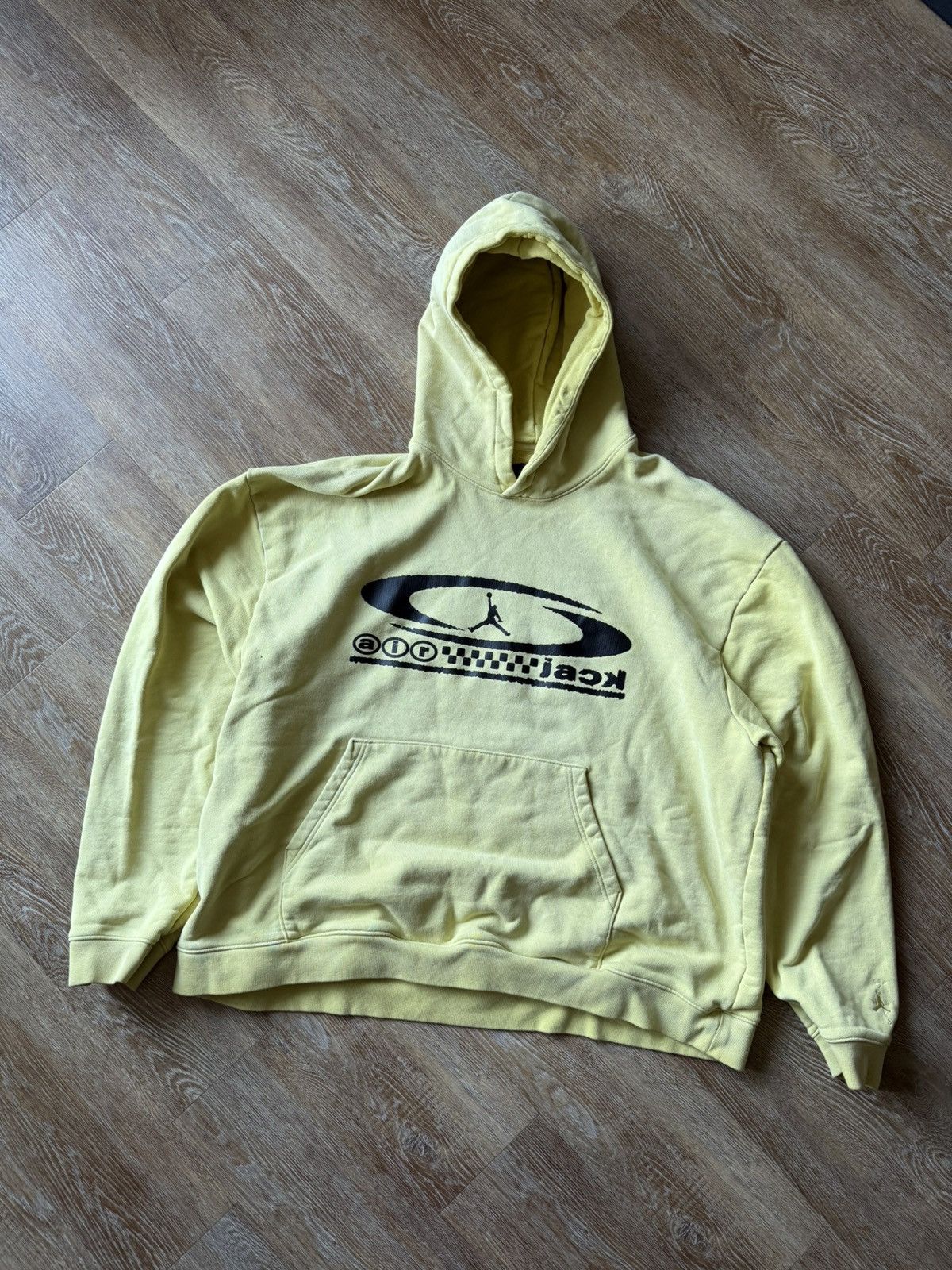 Jordan Brand × Travis Scott Air Jordan x Travis Scott Celery Pullover Hoodie Size US XL / EU 56 / 4 - 1 Thumbnail