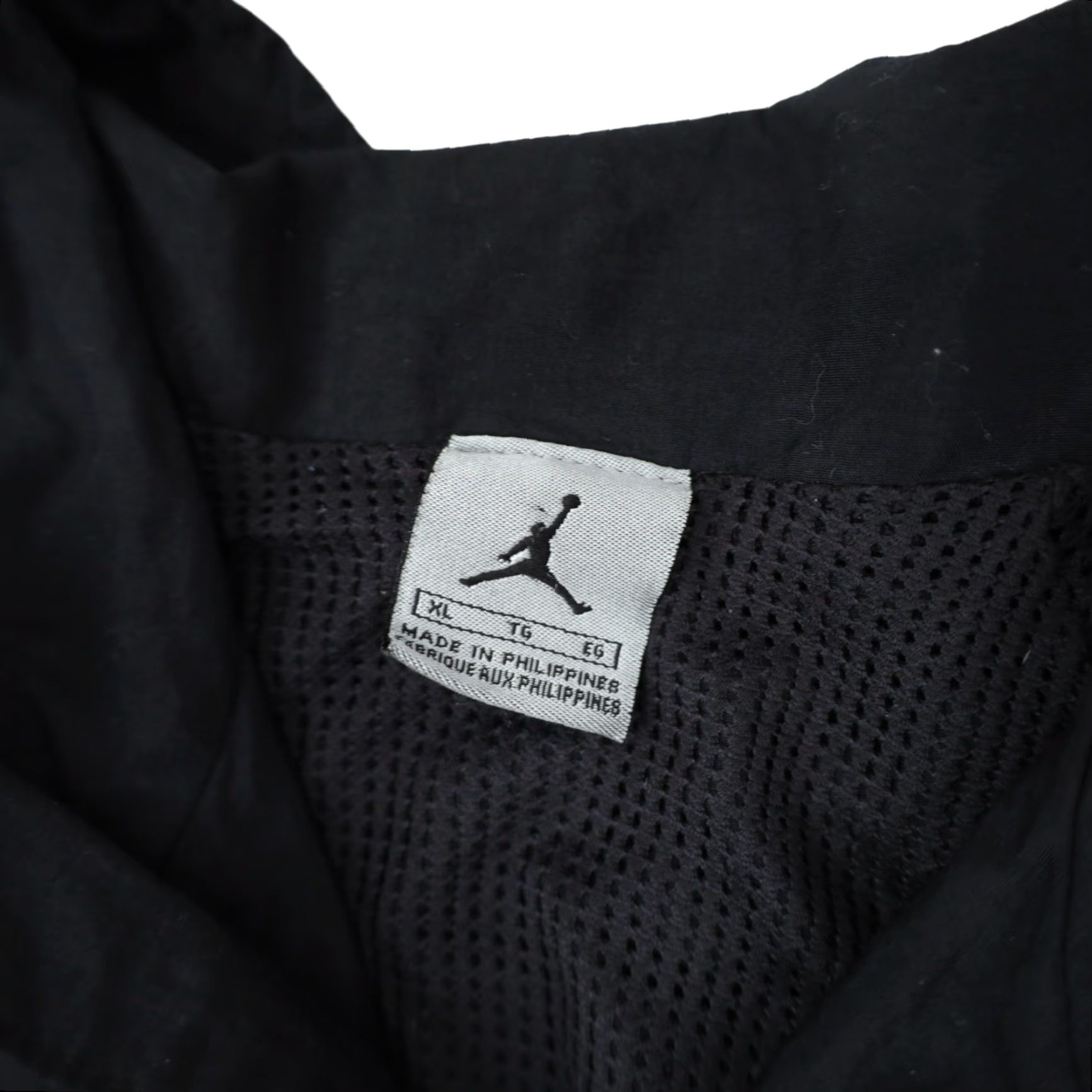 Jordan Brand VINTAGE Nike Air Jordan Mens XL Windbreaker Jacket Black Size US XL / EU 56 / 4 - 5 Thumbnail
