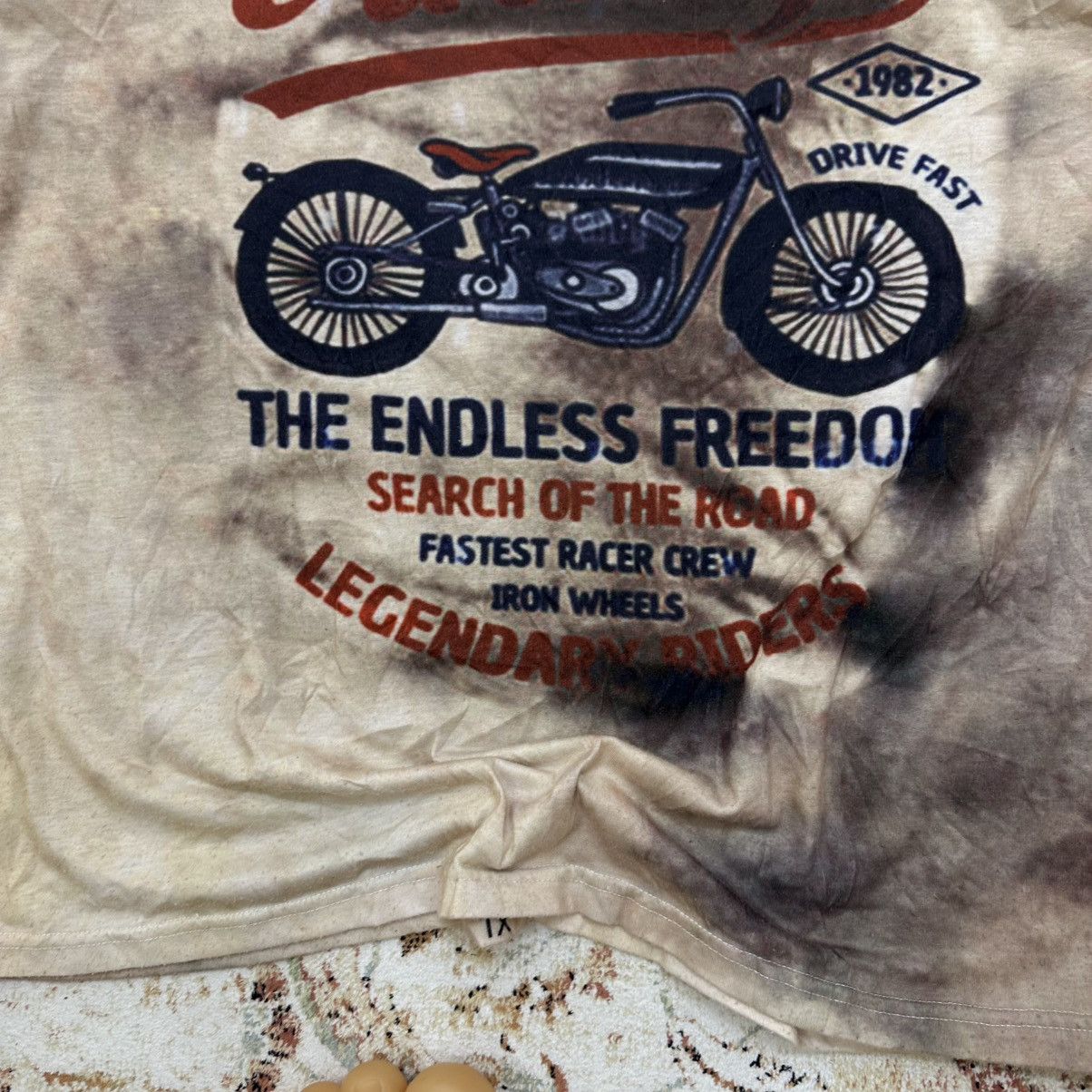 Other Vintage Moto T-shirts The Endless Freedom Legendary Riders Size US XL / EU 56 / 4 - 6 Thumbnail
