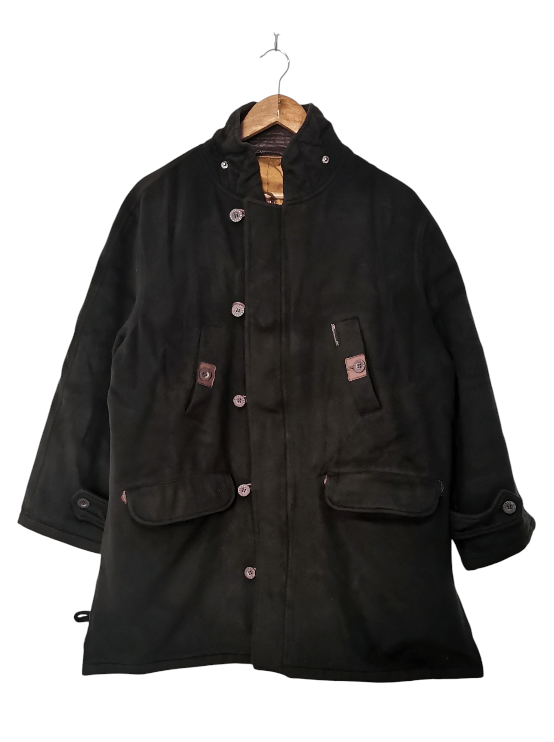 Faconnable Faconnable Green Wool Duffle Coat Men’s Size M Solid Size US M / EU 48-50 / 2 - 1 Thumbnail