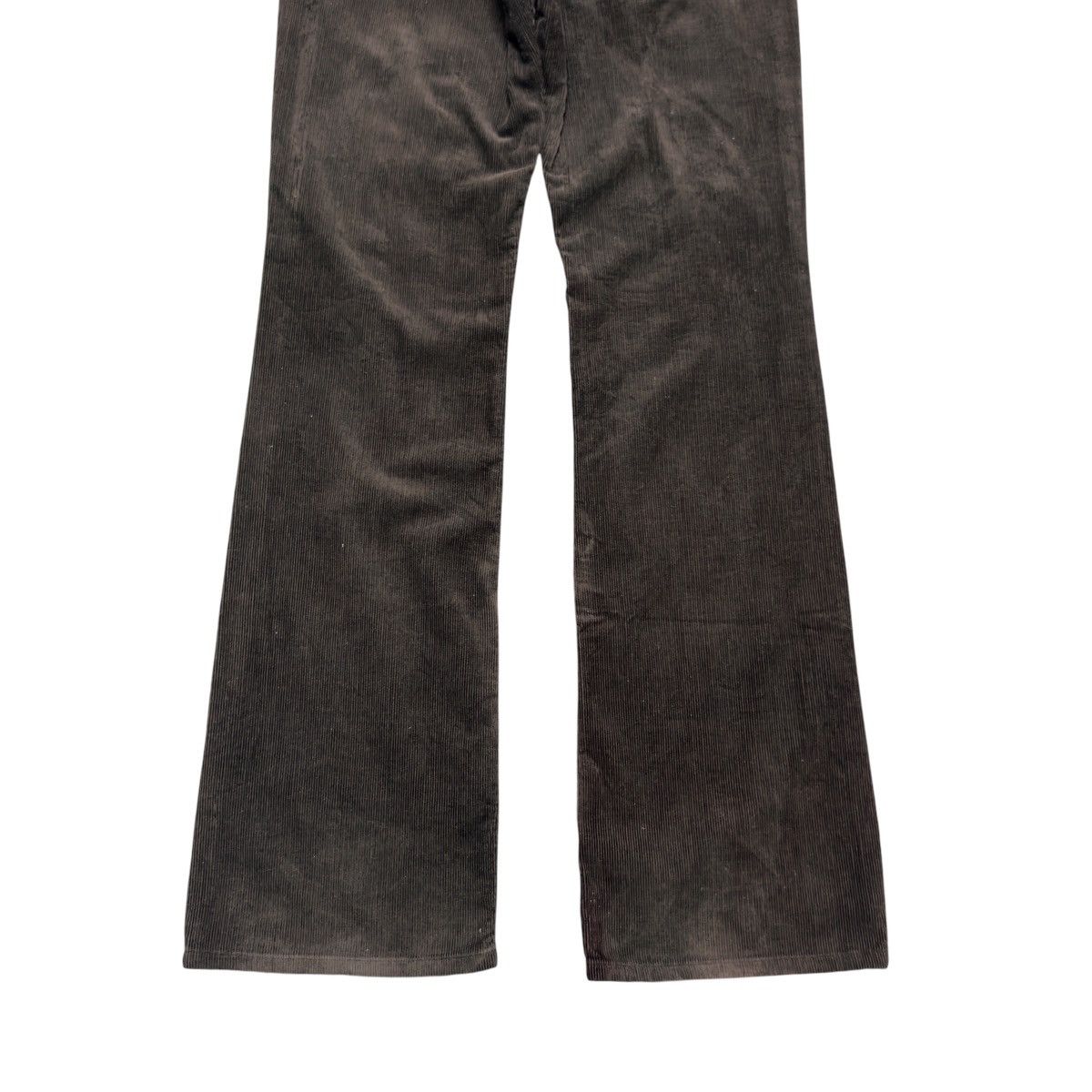 Levi's Vintage Levis 517 Brown Corduroy Flare Jeans Hedi Slimane Size US 28 / EU 44 - 12 Thumbnail
