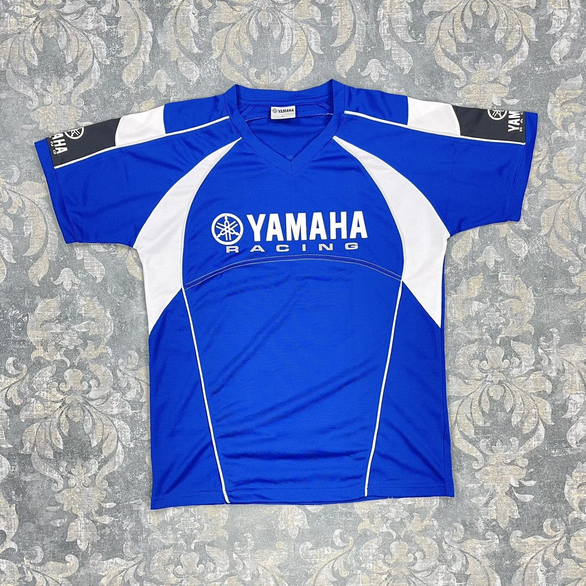 Yamaha Y2K YAMAHA RACING MOTO TEE T-SHIRT JERSEY NASCAR Size US L / EU 52-54 / 3 - 1 Thumbnail