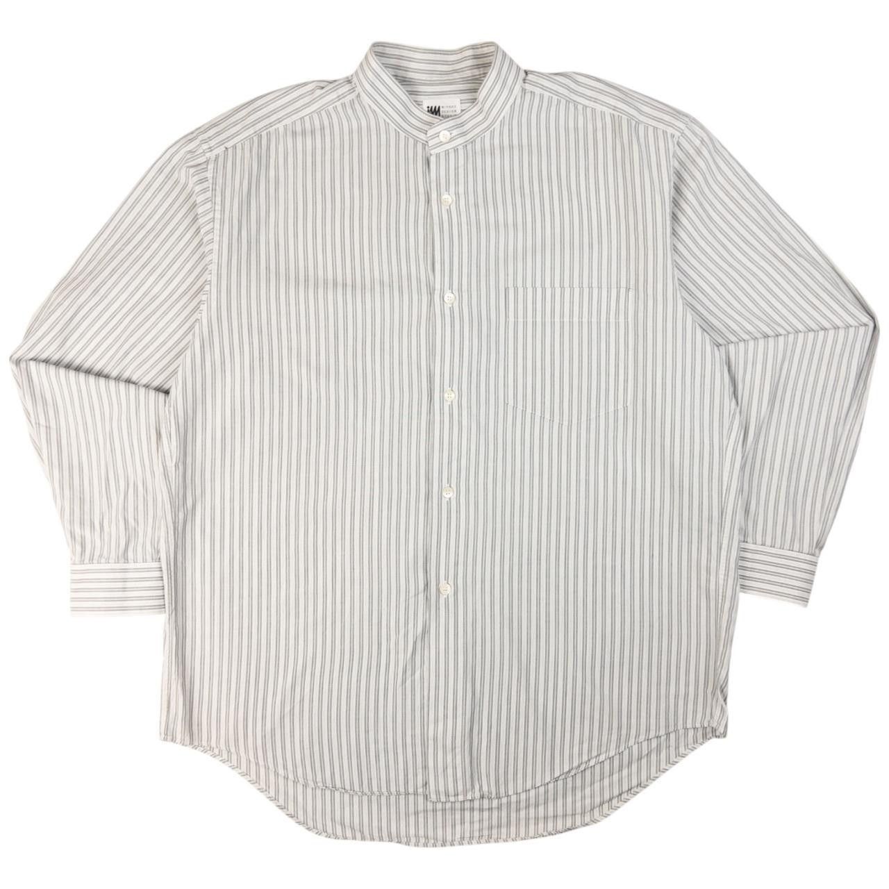 Issey Miyake Issey Miyake Striped Long Sleeve Button Up Shirt Size L Size US L / EU 52-54 / 3 - 1 Thumbnail