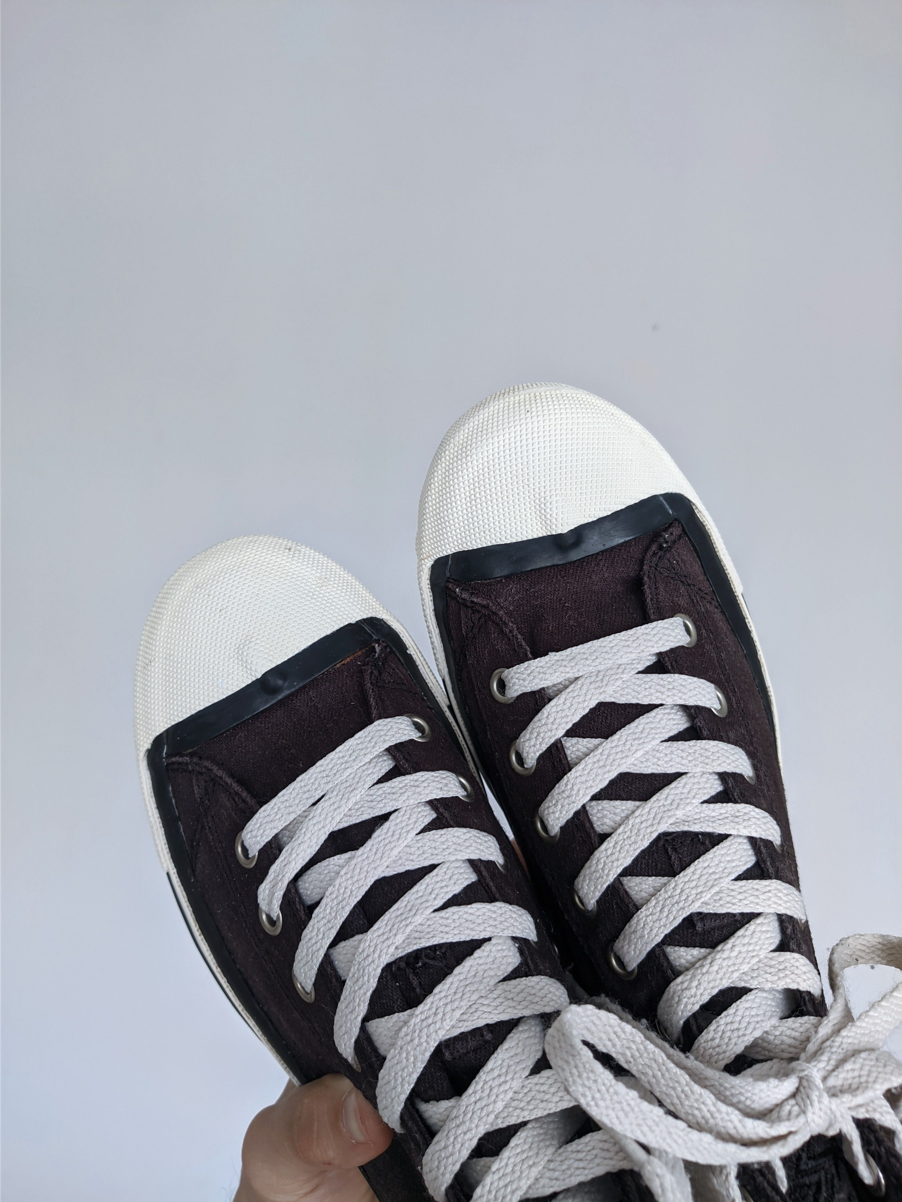 Diesel × Vintage Vintage diesel hi top sneakers avant garde cotton Size US 9 / IT 39 - 6 Thumbnail