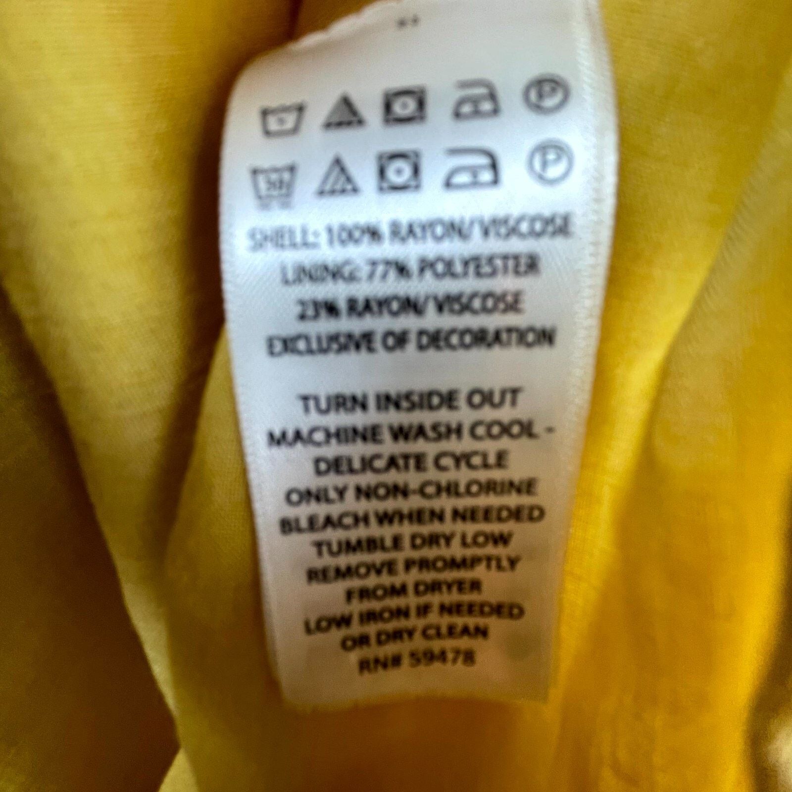 Joie Joie Dress 2 Mustard Yellow Tiered Ruffle Cottage Peasant Size XS / US 0-2 / IT 36-38 - 4 Thumbnail