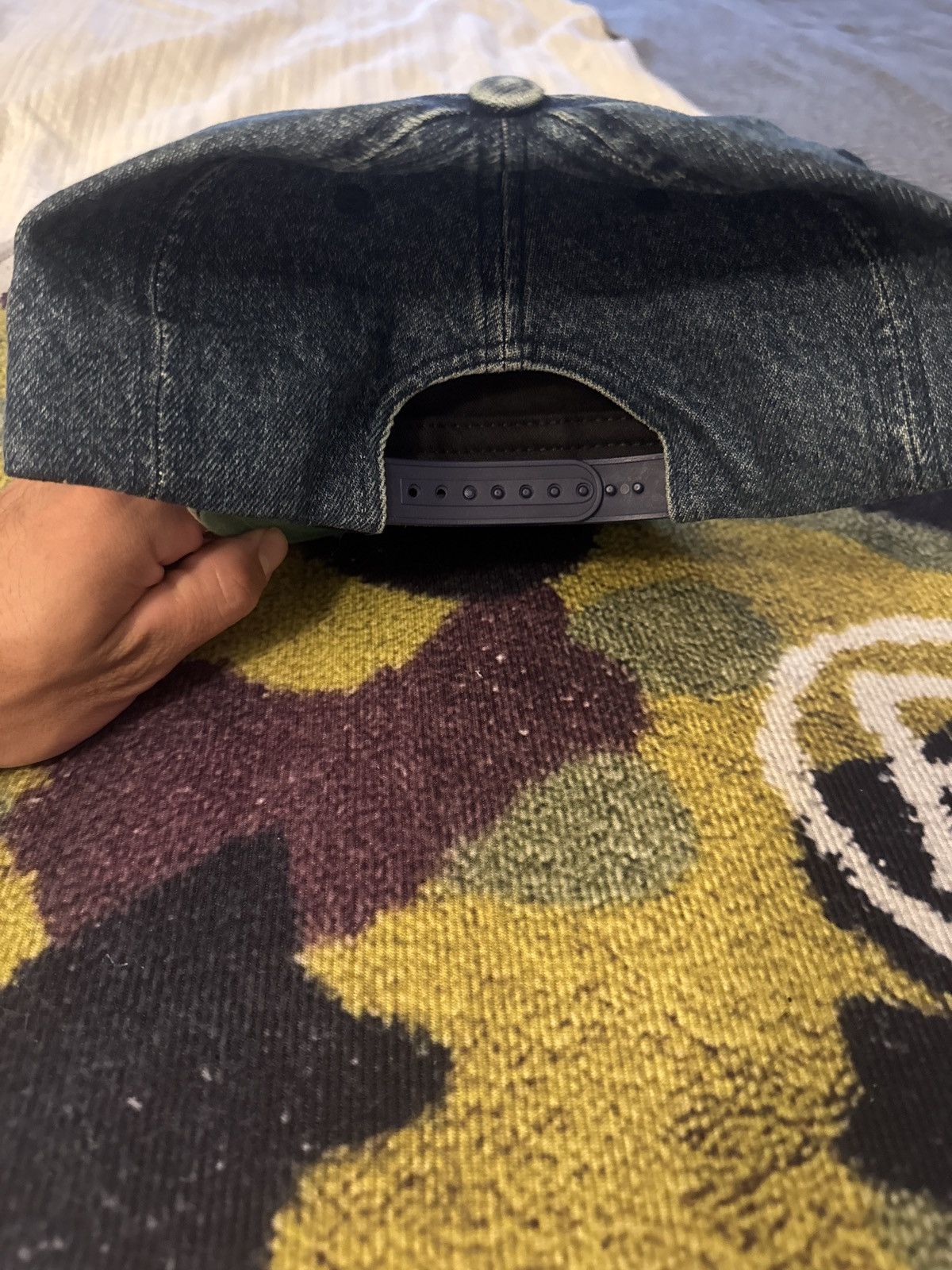 Rhude Rhude Denim Wash Hat New No Tags 100% Authentic Size ONE SIZE - 2 Thumbnail