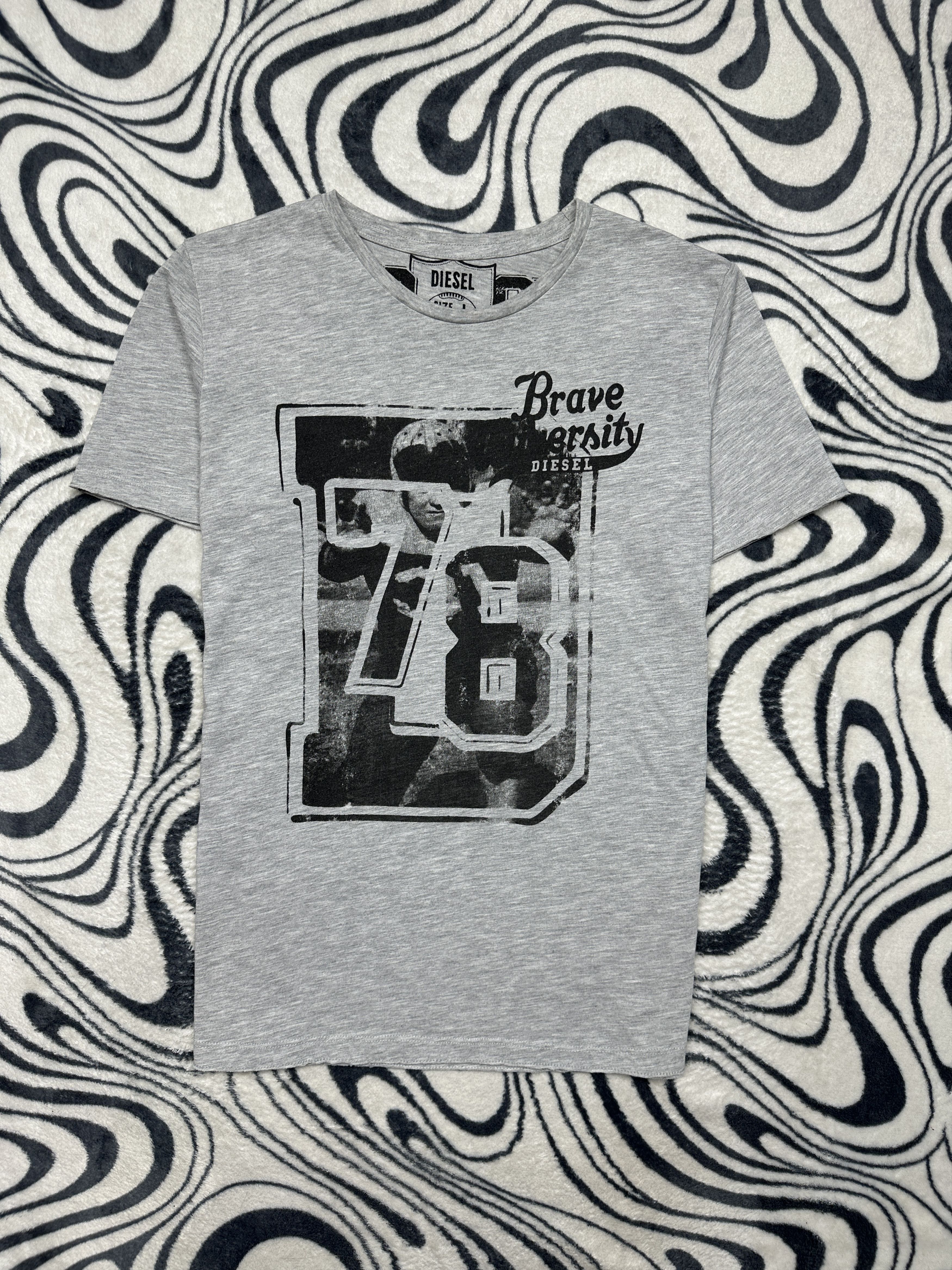 Diesel Diesel Vintage Mens T-Shirt Tee Y2K Size US L / EU 52-54 / 3 - 1 Thumbnail