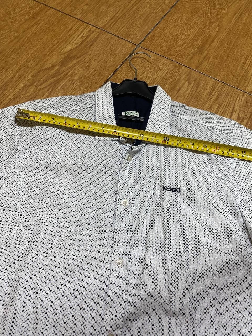 Kenzo Vintage Shirt Kenzo white print Y2K luxury streetwear Size US XL / EU 56 / 4 - 10 Thumbnail