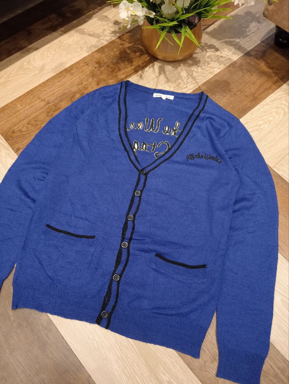 semanticdesign SEMANTIC DESIGN JAPAN CARDIGAN - SIZE L Size US L / EU 52-54 / 3 - 3 Thumbnail