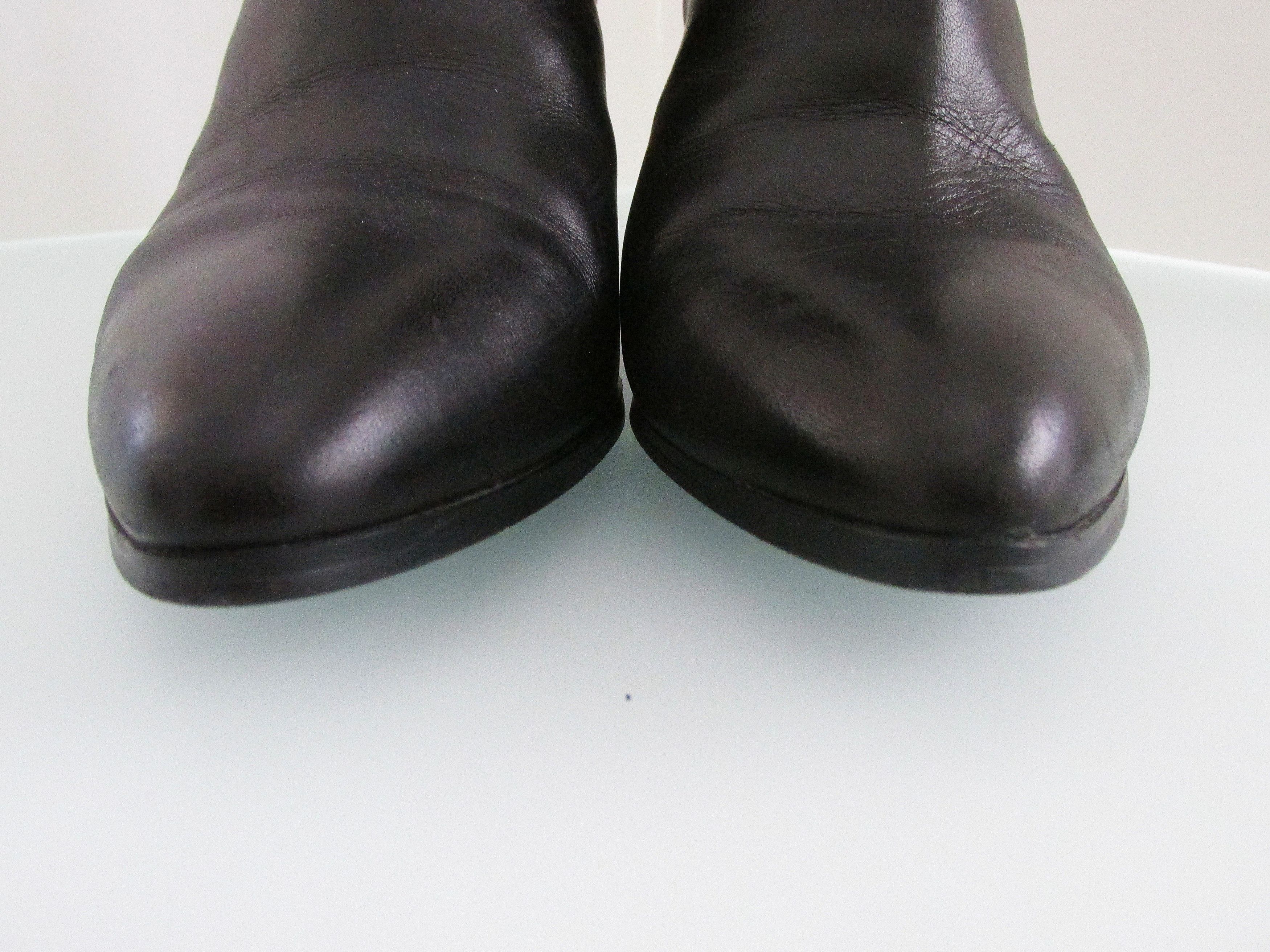 Steve Madden Steve Madden Women's Leather Ankle Booties Size 8M Size US 8 / IT 38 - 4 Thumbnail