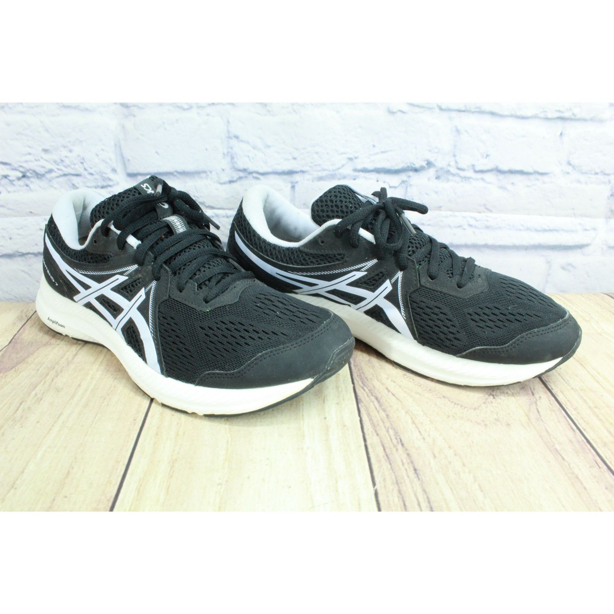 Asics Asics Gel-Contend 7 Black Mesh Running Sneakers Size US 10 / EU 43 - 3 Thumbnail
