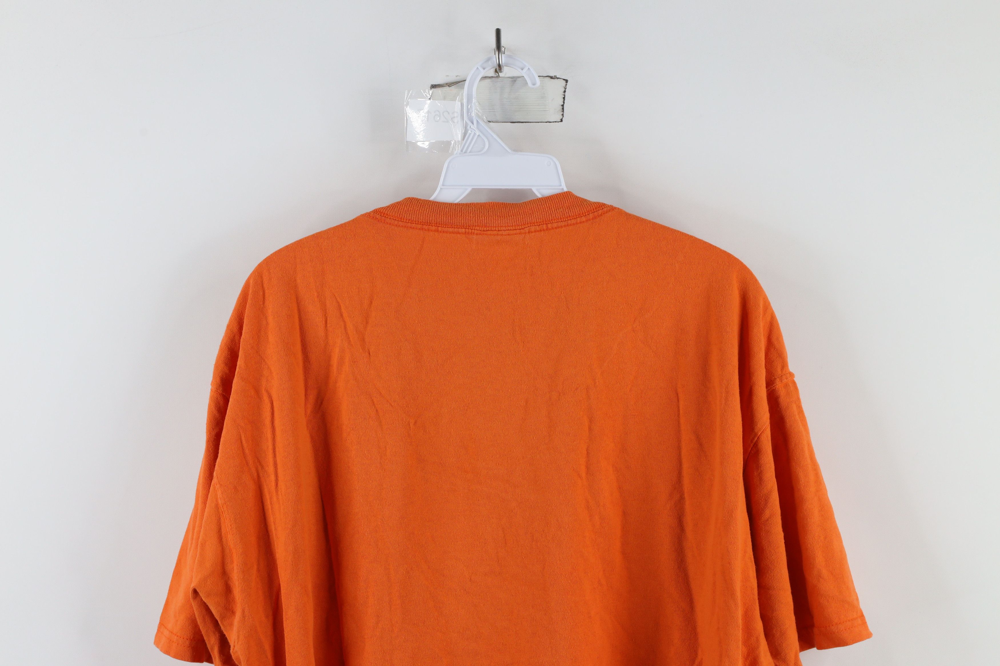 Vintage Vintage Y2K 2005 Out Detroit Tigers Baseball T-Shirt Orange Size US XL / EU 56 / 4 - 10 Thumbnail