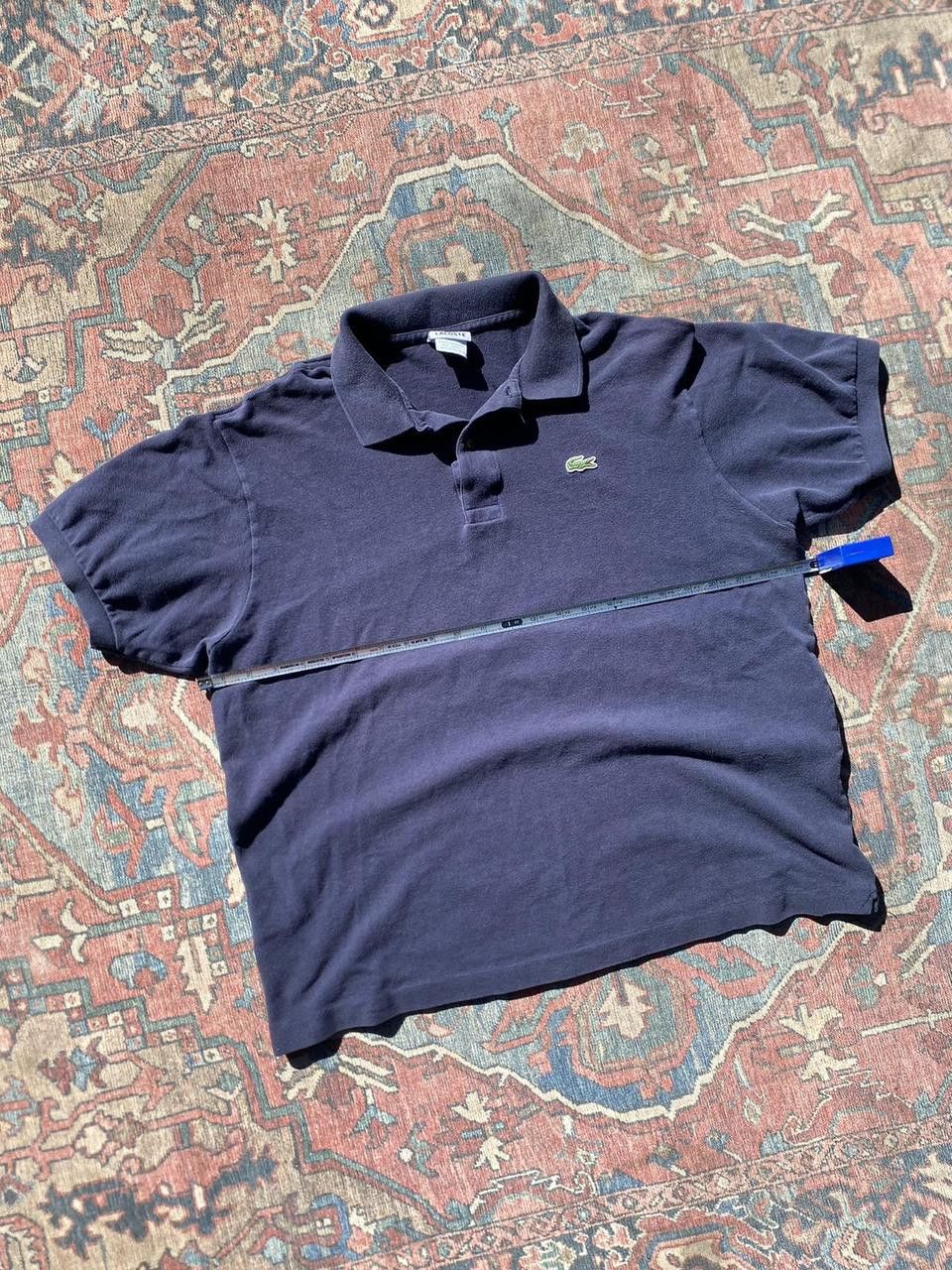 Lacoste Navy Lacoste Alligator Embroidered Quarter Button Up Large Size US L / EU 52-54 / 3 - 1 Thumbnail