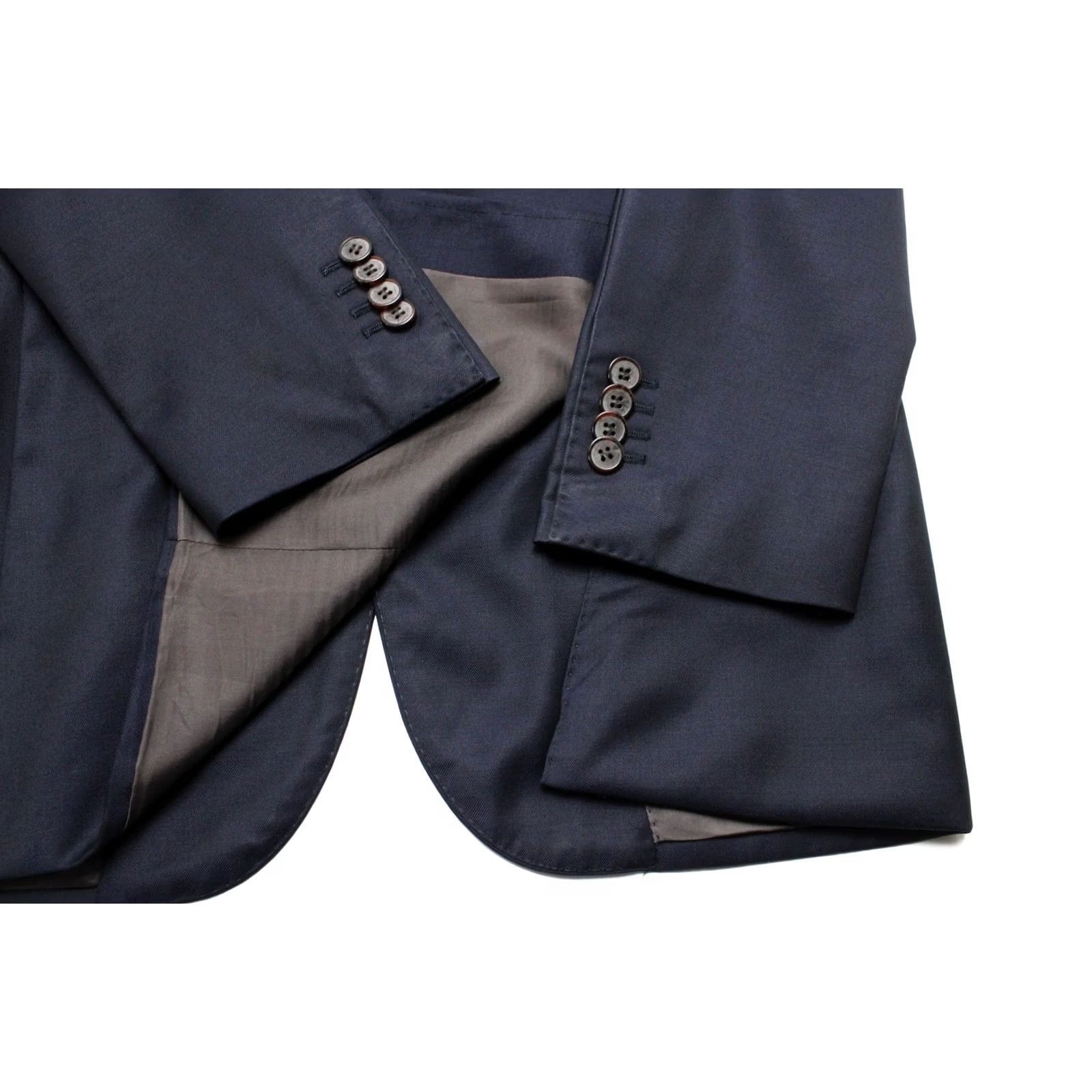 Suitsupply Suitsupply Napoli Blazer Men UK 36 Wool Single-Breasted Lined Dark Blue Wool Blazer Men UK36 Dark Blue Blazer - Mens Size 36R - 5 Thumbnail