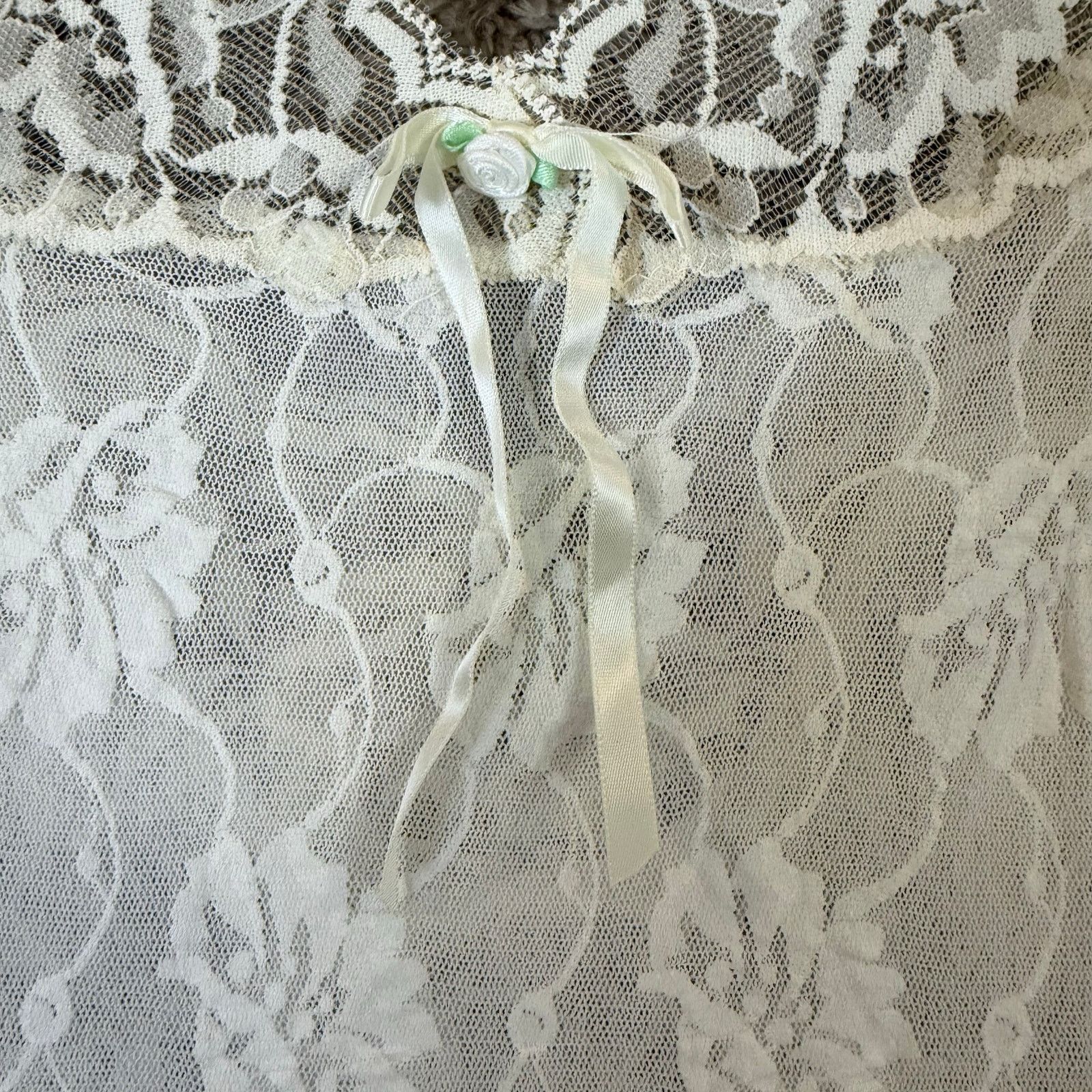 Victoria's Secret Victoria Secret VTG Gold Label Stretch Lace Slip Gown Dress Size M / US 6-8 / IT 42-44 - 5 Thumbnail