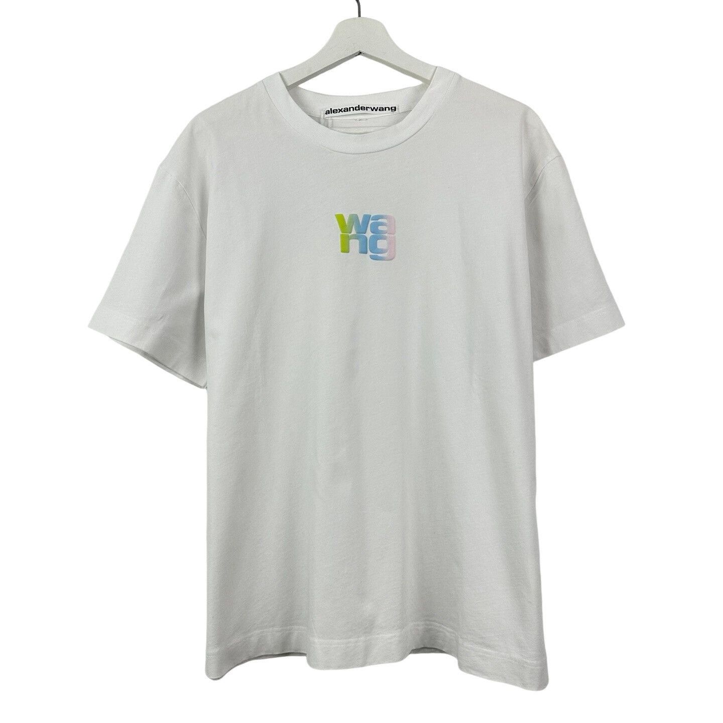 Alexander Wang Alexander Wang Gradient Logo T-Shirt Size M Size US M / EU 48-50 / 2 - 1 Thumbnail