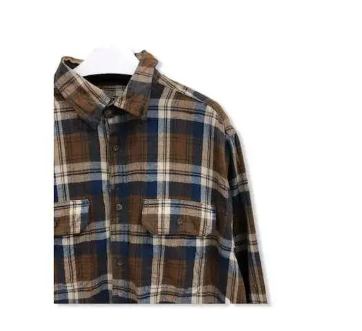 Flannel × Vintage Vintage Faded Glory Plaid Tartan Flannel Shirt 👕 Size US M / EU 48-50 / 2 - 2 Thumbnail