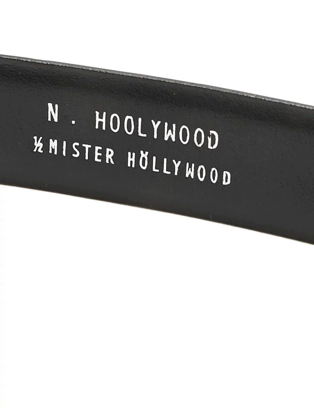 N.Hoolywood N.HOOLYWOOD Military Cowhide Minimal Belt 2.5 76-91 JPN Size ONE SIZE - 4 Thumbnail
