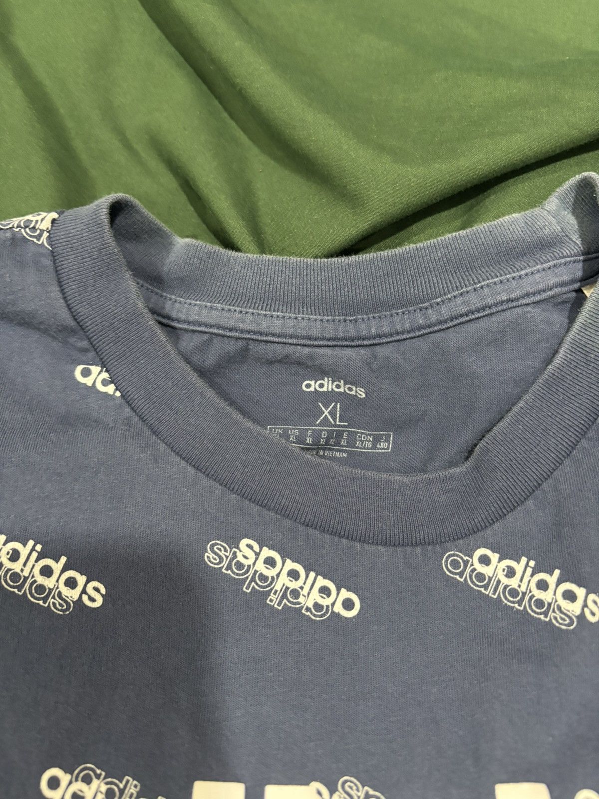 Adidas Navy adidas tshirt Size US XL / EU 56 / 4 - 3 Thumbnail