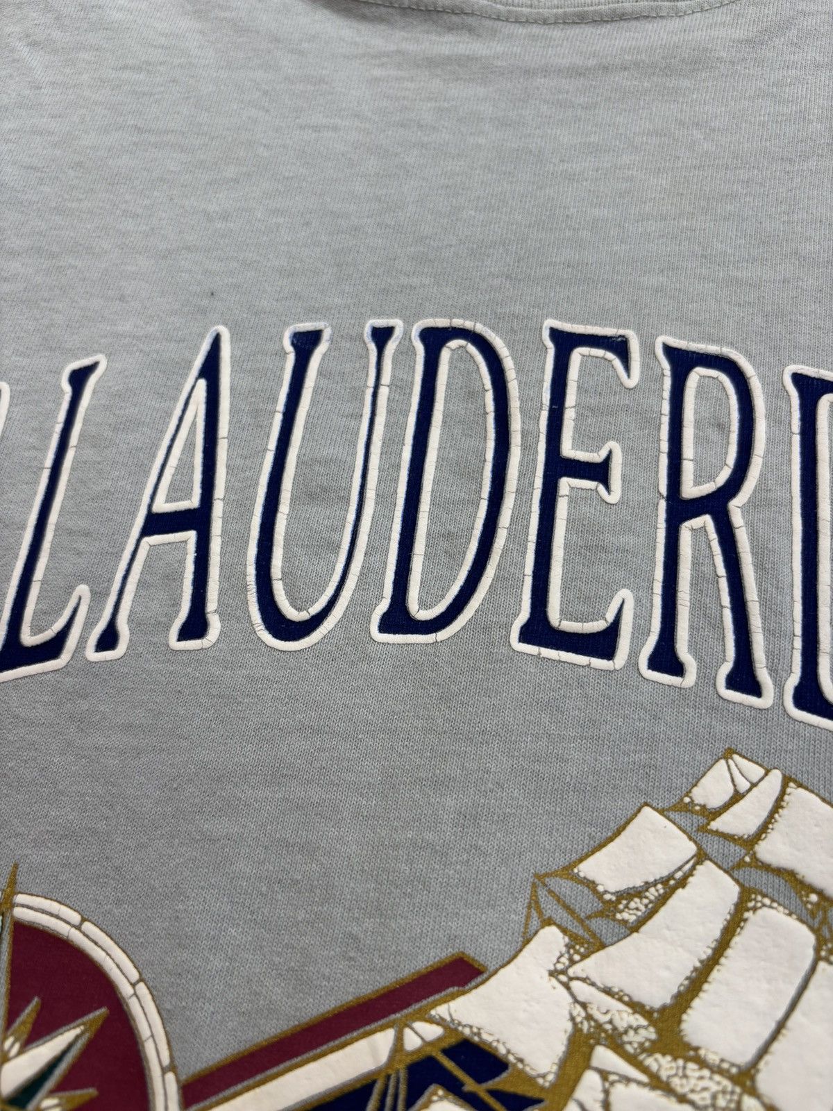 Vintage VTG 1993 Ft. Lauderdale Florida T-Shirt Boxy Fit L/XL Size US XL / EU 56 / 4 - 10 Thumbnail