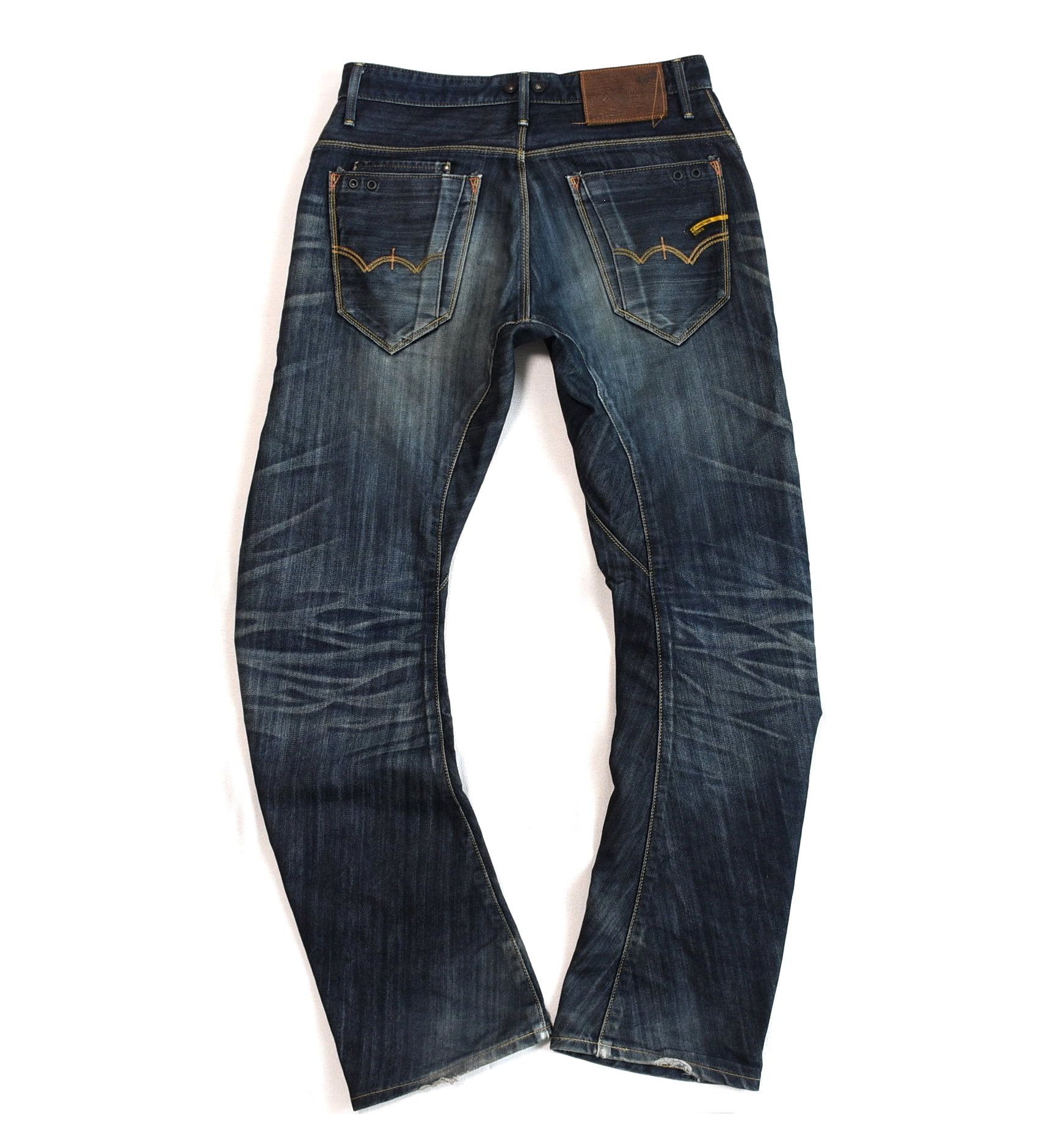 Edwin × Hysteric Glamour × Japanese Brand Edwin Distressed three-dimensional cut denim pants Size US 30 / EU 46 - 8 Thumbnail