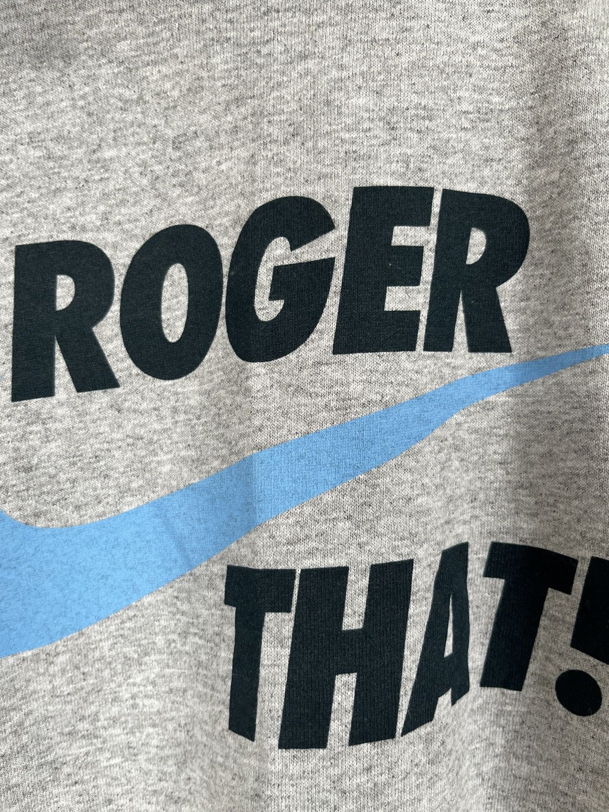 Nike Nike vtg Roger That! Roger Federer BOYS Deadstock T-shirt Size US M / EU 48-50 / 2 - 6 Thumbnail