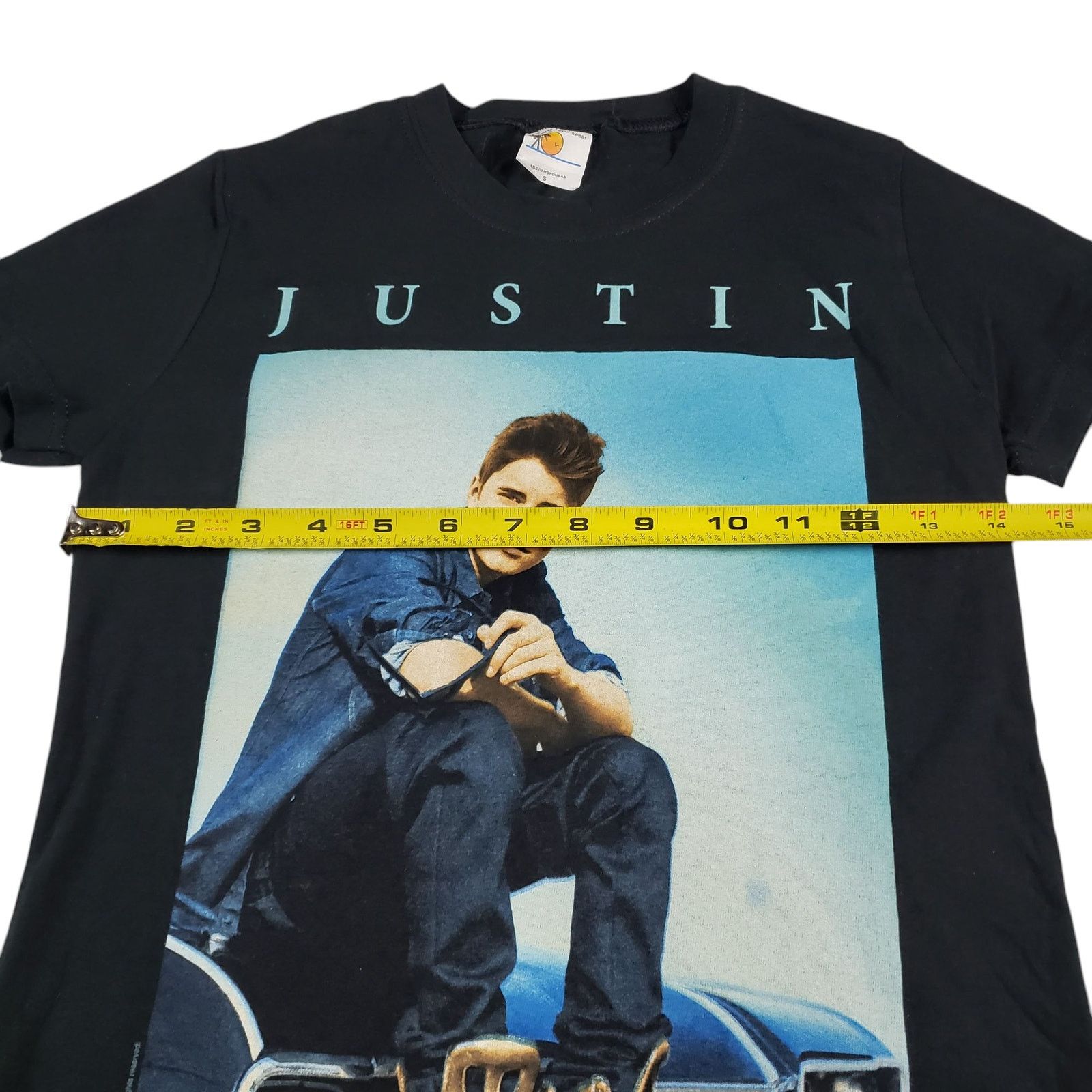 Vintage Vintage 2010s Justin Bieber Women's Top Baby Tee T-shirt S Size S / US 4 / IT 40 - 4 Thumbnail