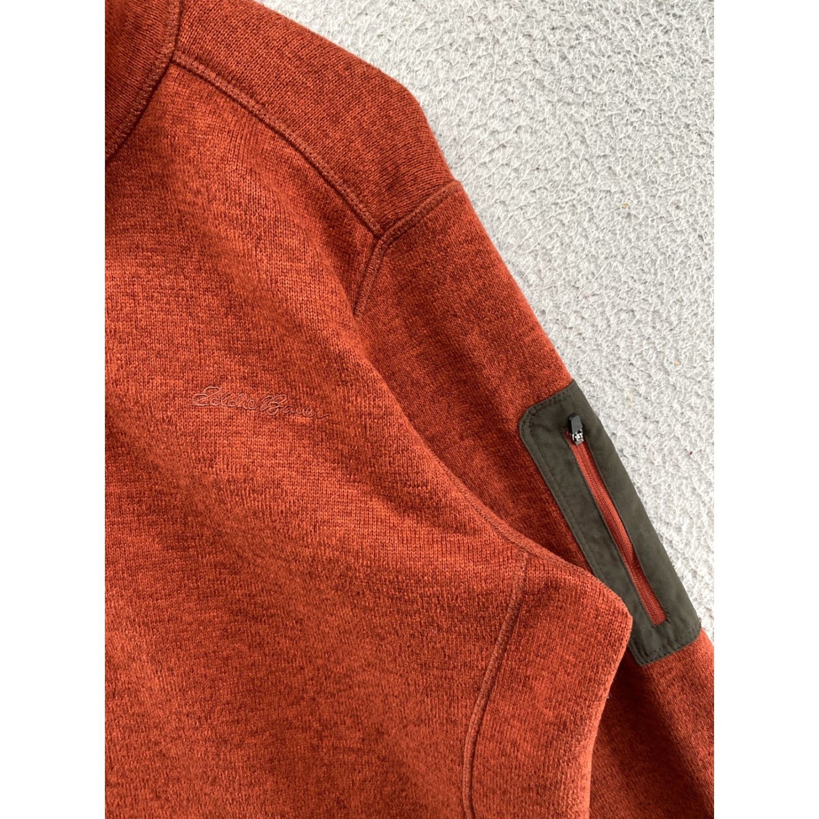 Eddie Bauer Eddie Bauer Jacket Men’s 2XL Orange 1/4 Zip Long Sleeve Size US XXL / EU 58 / 5 - 2 Thumbnail