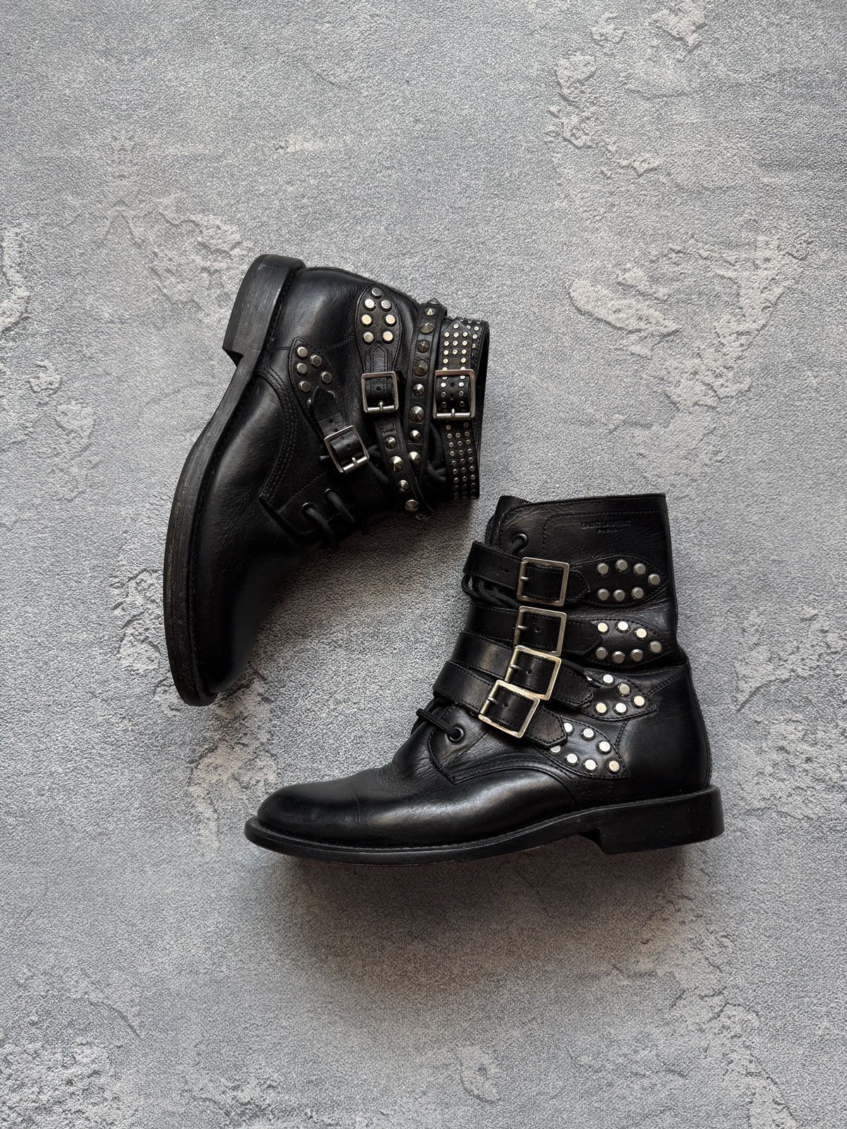 Saint Laurent Paris LUXURY Rare Saint laurent Boots Size US 6.5 / EU 39-40 - 1 Thumbnail