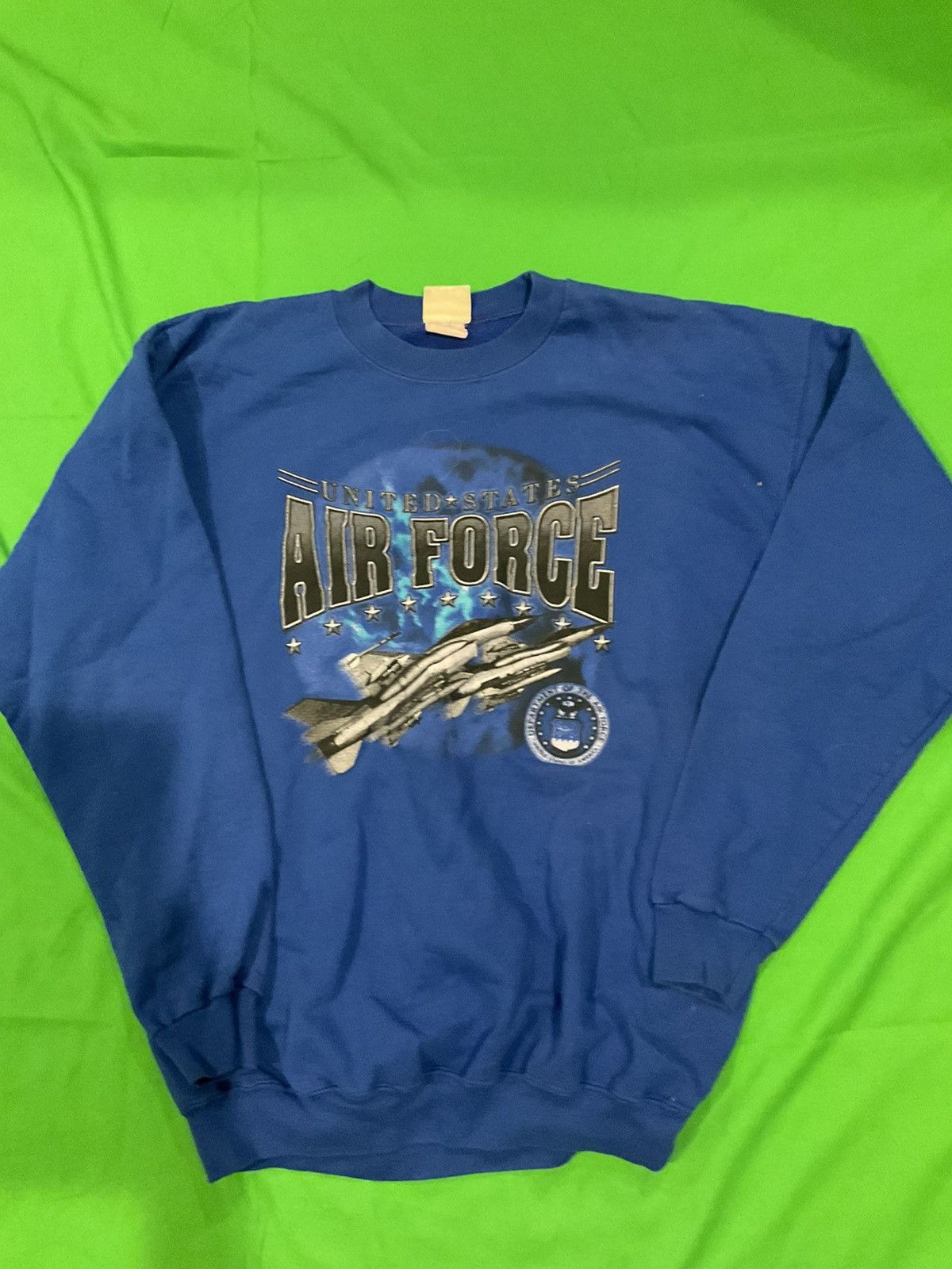 Vintage Vintage United States Air Force crewneck Size US L / EU 52-54 / 3 - 1 Thumbnail