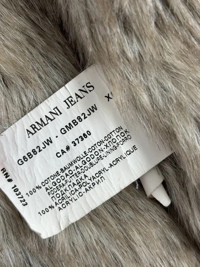 Armani 2000s Armani Brown Fur-Lined Zip-up Hoodie Size US L / EU 52-54 / 3 - 11 Thumbnail