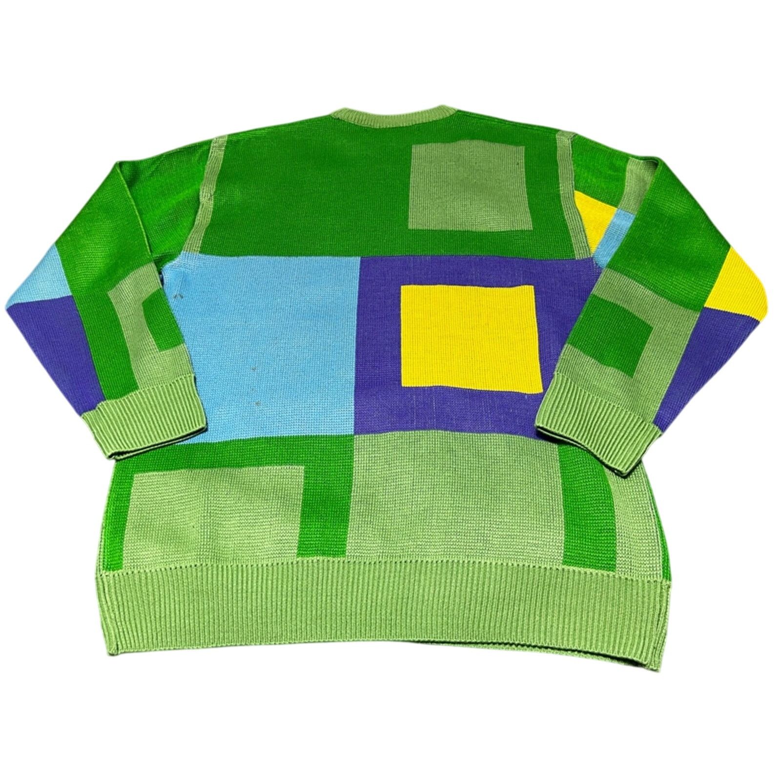 Buckler Vintage Bucker NY Sweater Pullover Stretch 80s Biggie Coogi Size US L / EU 52-54 / 3 - 3 Thumbnail
