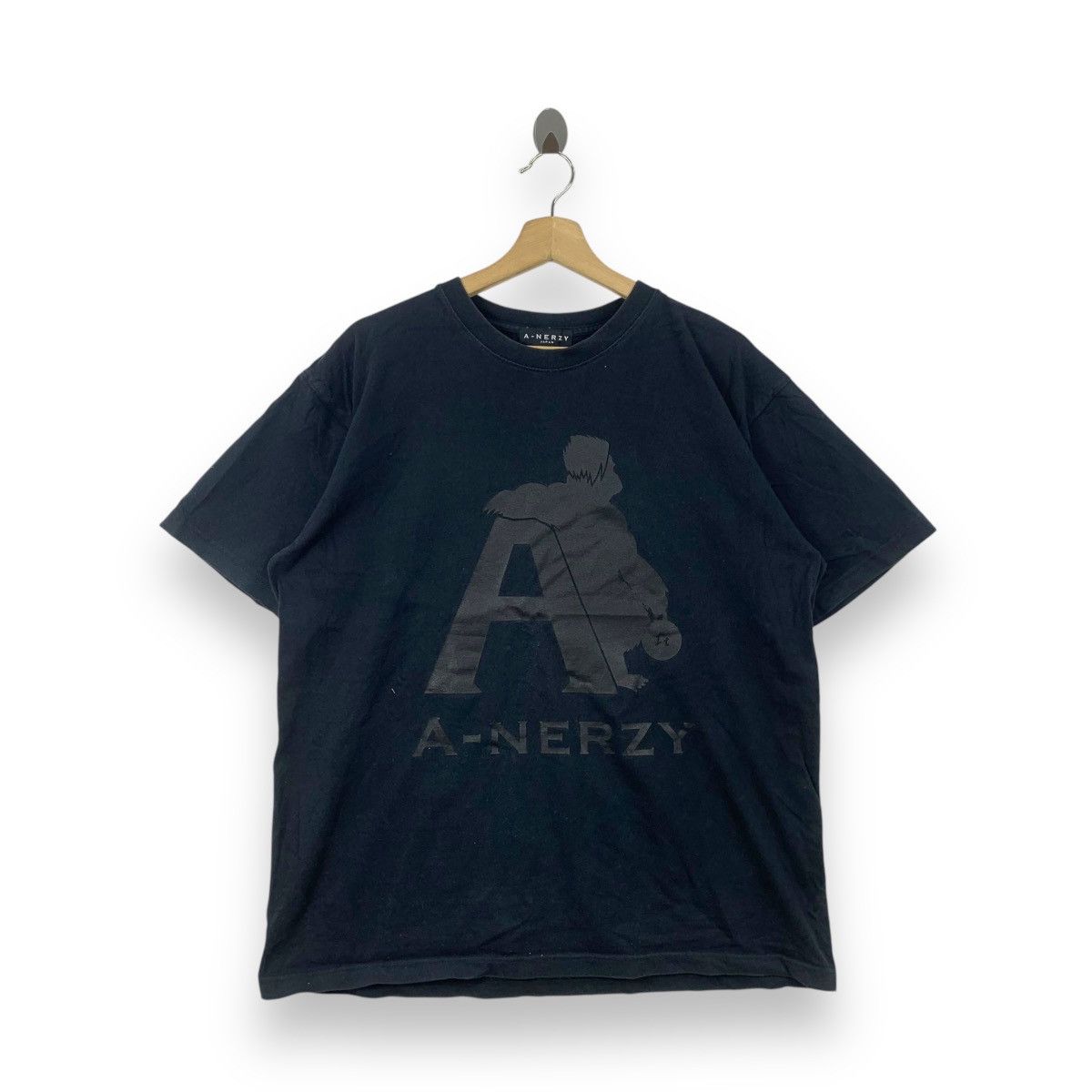 Japanese Brand A-NERZY JAPAN DESIGNER Gorilla Print Shibuya Store Tee Shirt Size US XL / EU 56 / 4 - 1 Thumbnail