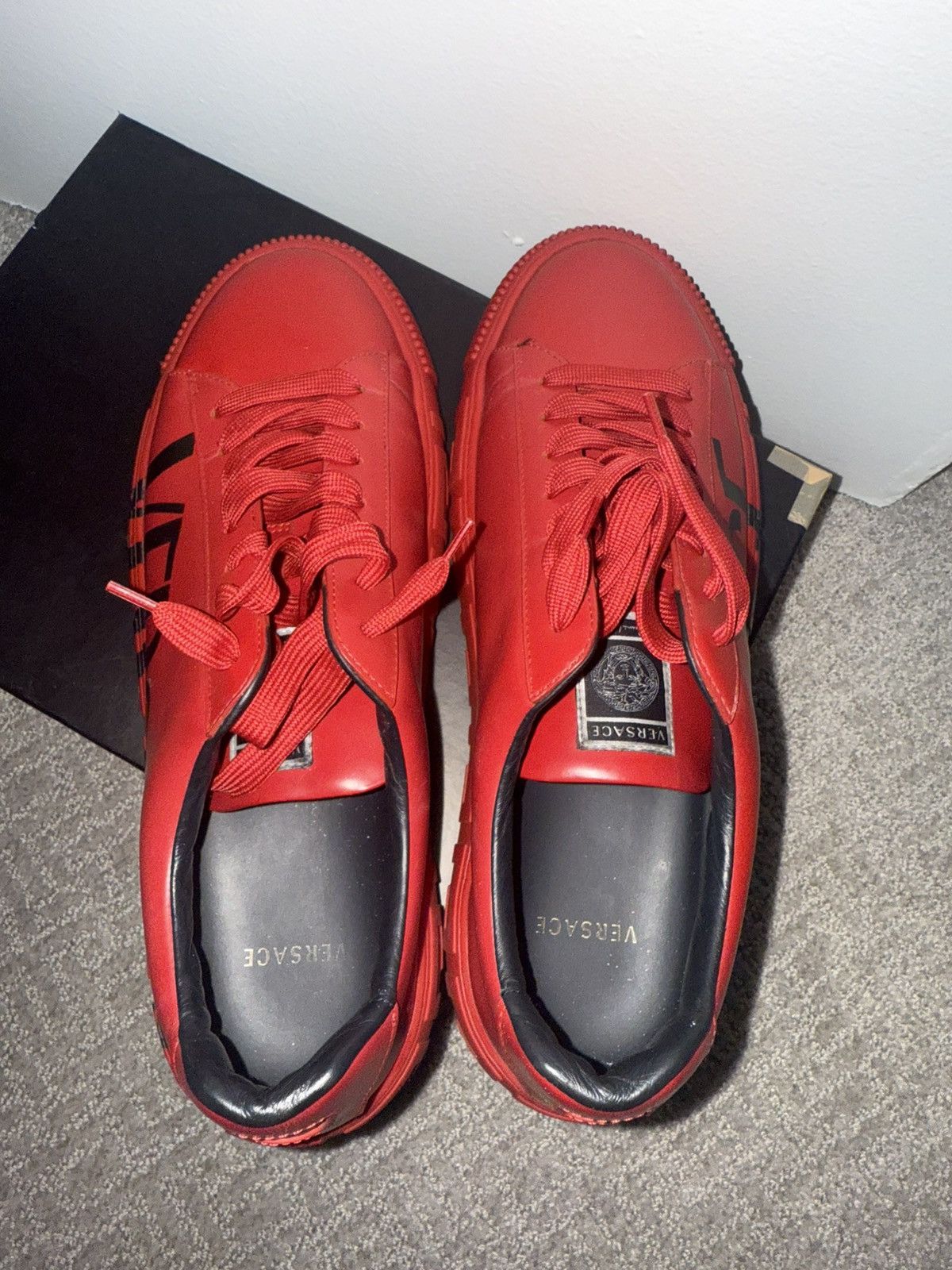 Valentino Red Versace low sneaker Size US 11 / EU 44 - 5 Thumbnail
