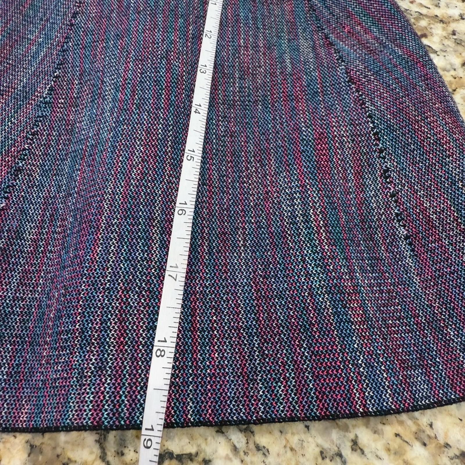 Club Monaco Club Monaco colorful swing mini skirt SZ M Size 32" / US 10 / IT 46 - 7 Thumbnail