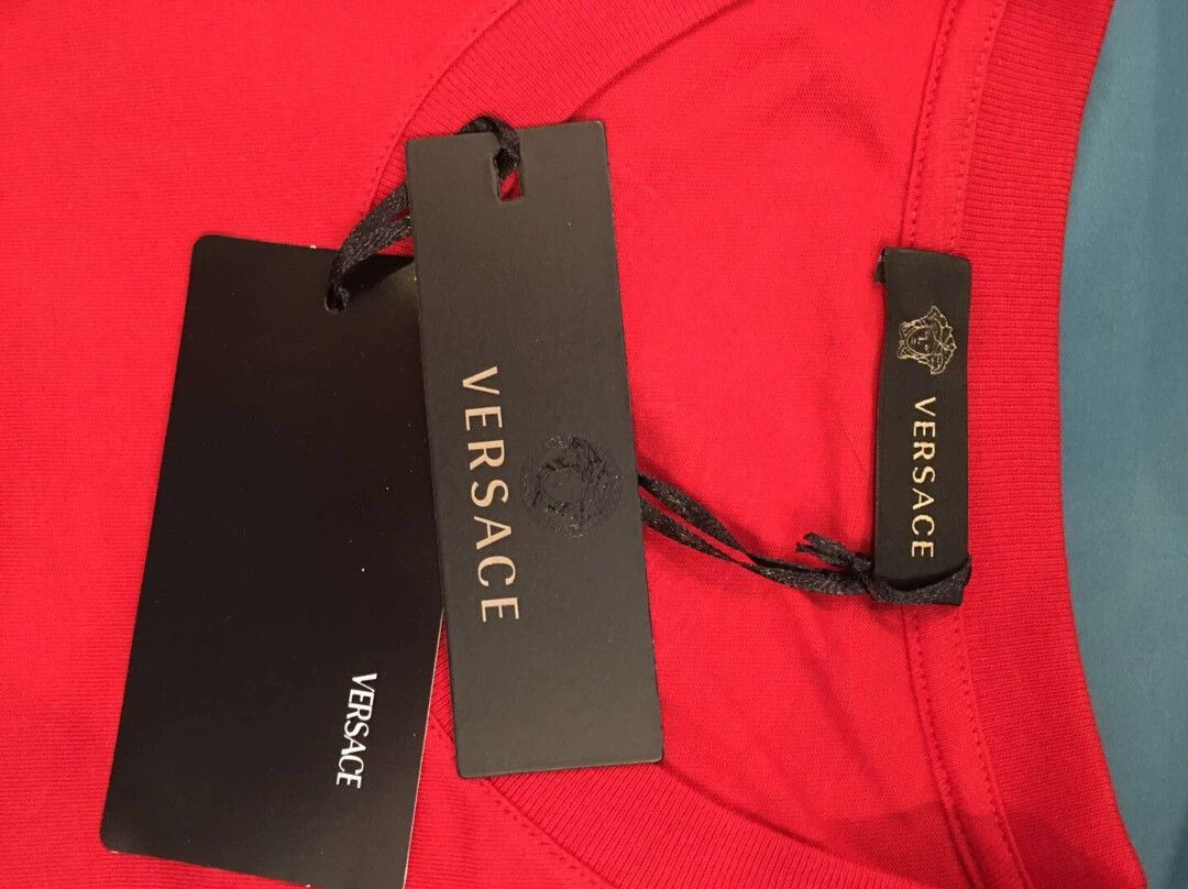 Versace Versace Medusa Red Short Sleeve T-Shirt M Size M / US 6-8 / IT 42-44 - 5 Thumbnail