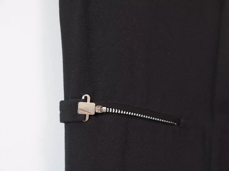 Yohji Yamamoto Yohji Yamamoto size 4 2001AW Four Zipper Straight Leg Pant Size US 30 / EU 46 - 5 Thumbnail