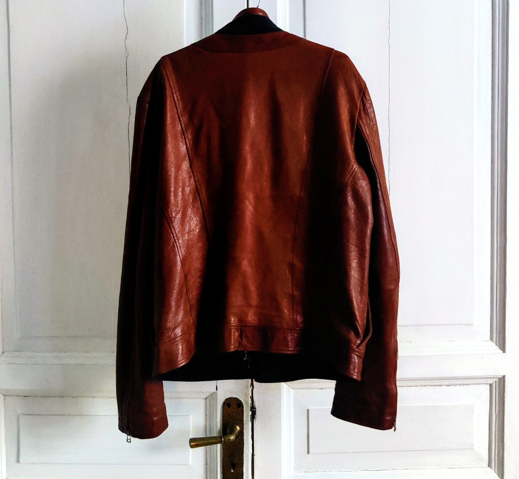 Nicole Farhi Collection Privee? leather rider.Like Rick Owens or Seraphin Size US L / EU 52-54 / 3 - 7 Thumbnail