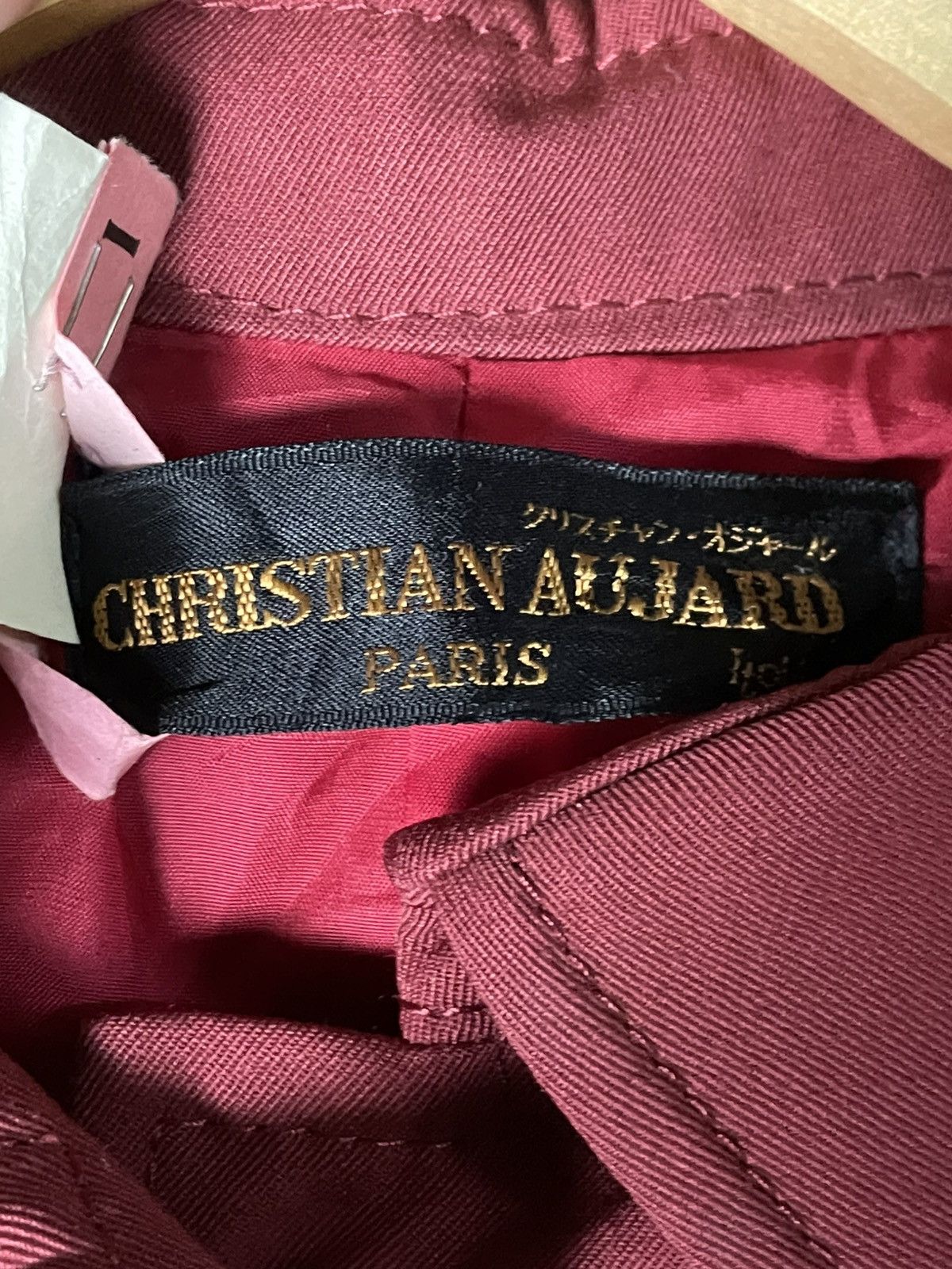 Vintage VTG Christian Aujard Long Jacket (54) Size US XXS / EU 40 - 10 Thumbnail