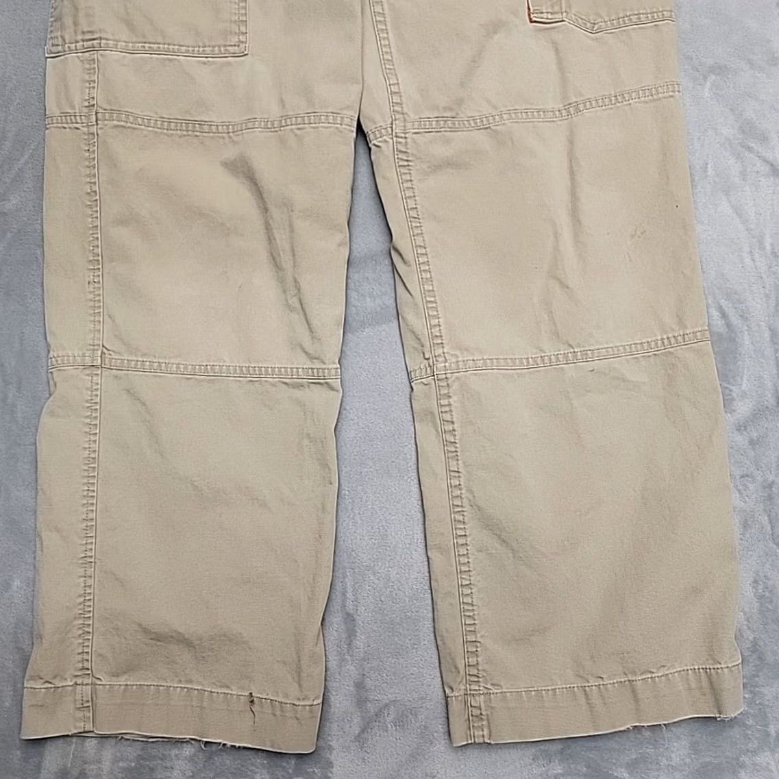 Nike Nike Pants Men 34 Khaki Cargo Wide Leg Skate Streetwear Utility Cotton Baggy Y2K Mens 34 Beige Pants Size US 31 - 2 Thumbnail