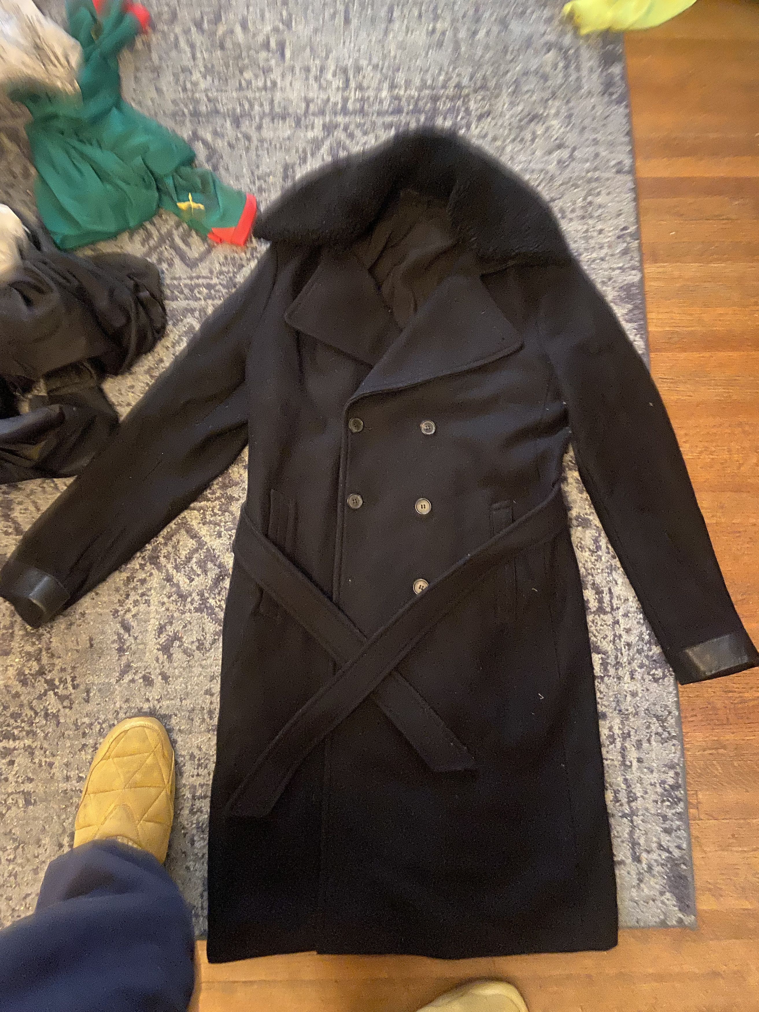 Allsaints officers style overcoat Size US L / EU 52-54 / 3 - 2 Thumbnail
