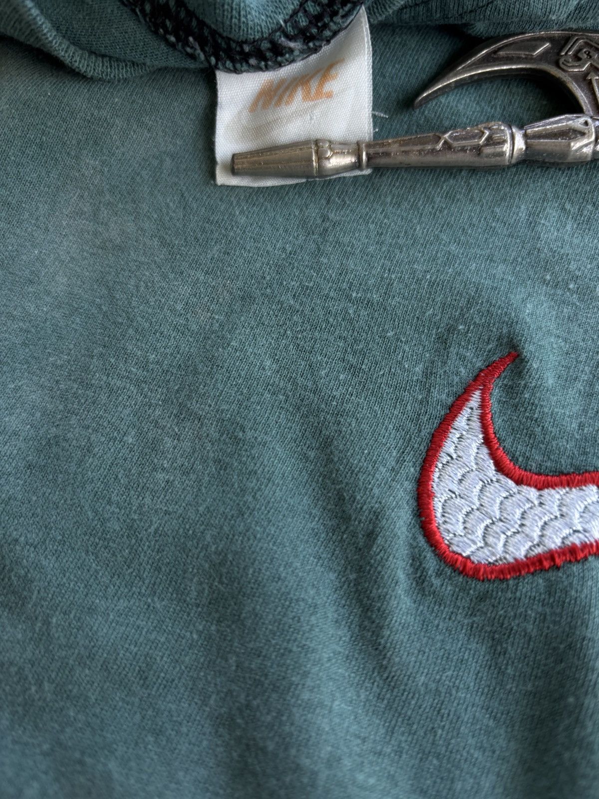 Nike Vintage Rare Nike Double Swoosh Size US XL / EU 56 / 4 - 4 Thumbnail
