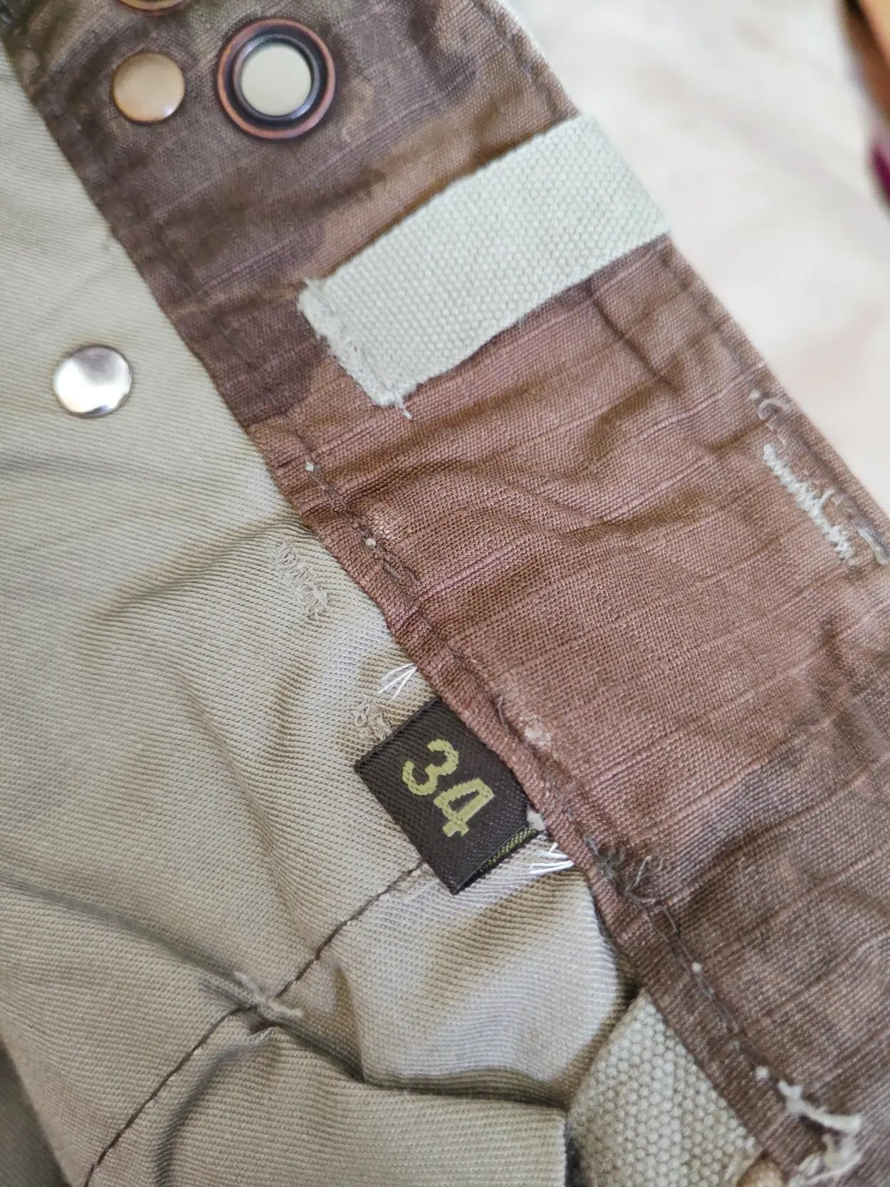 Energie DL Energie Green Multipocket Tactical Cargo Pants #W107 Size US 34 / EU 50 - 14 Thumbnail