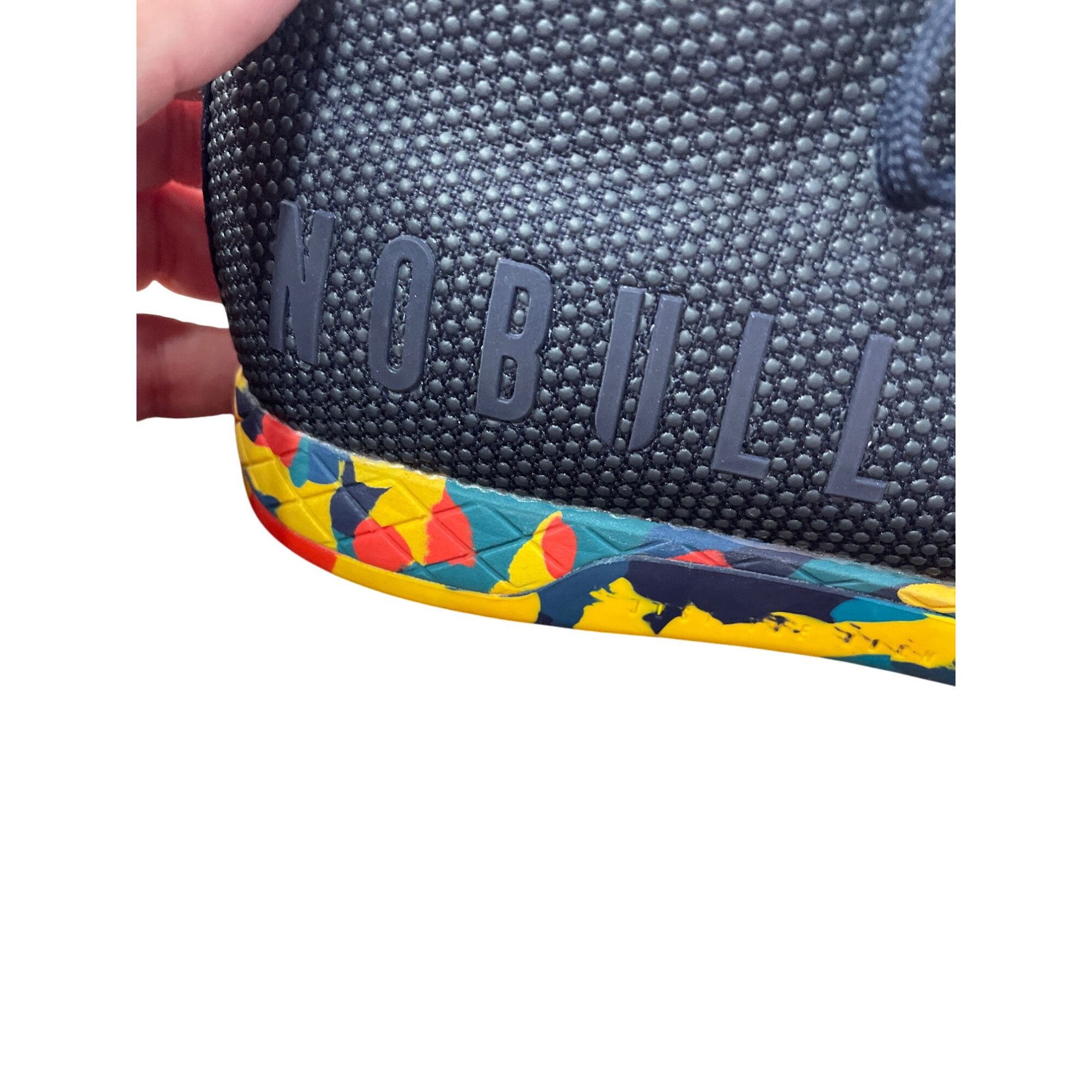 Designer Nobull womans blue trainers High Top shoes sneakers size 8 S Size US 8 / IT 38 - 7 Thumbnail