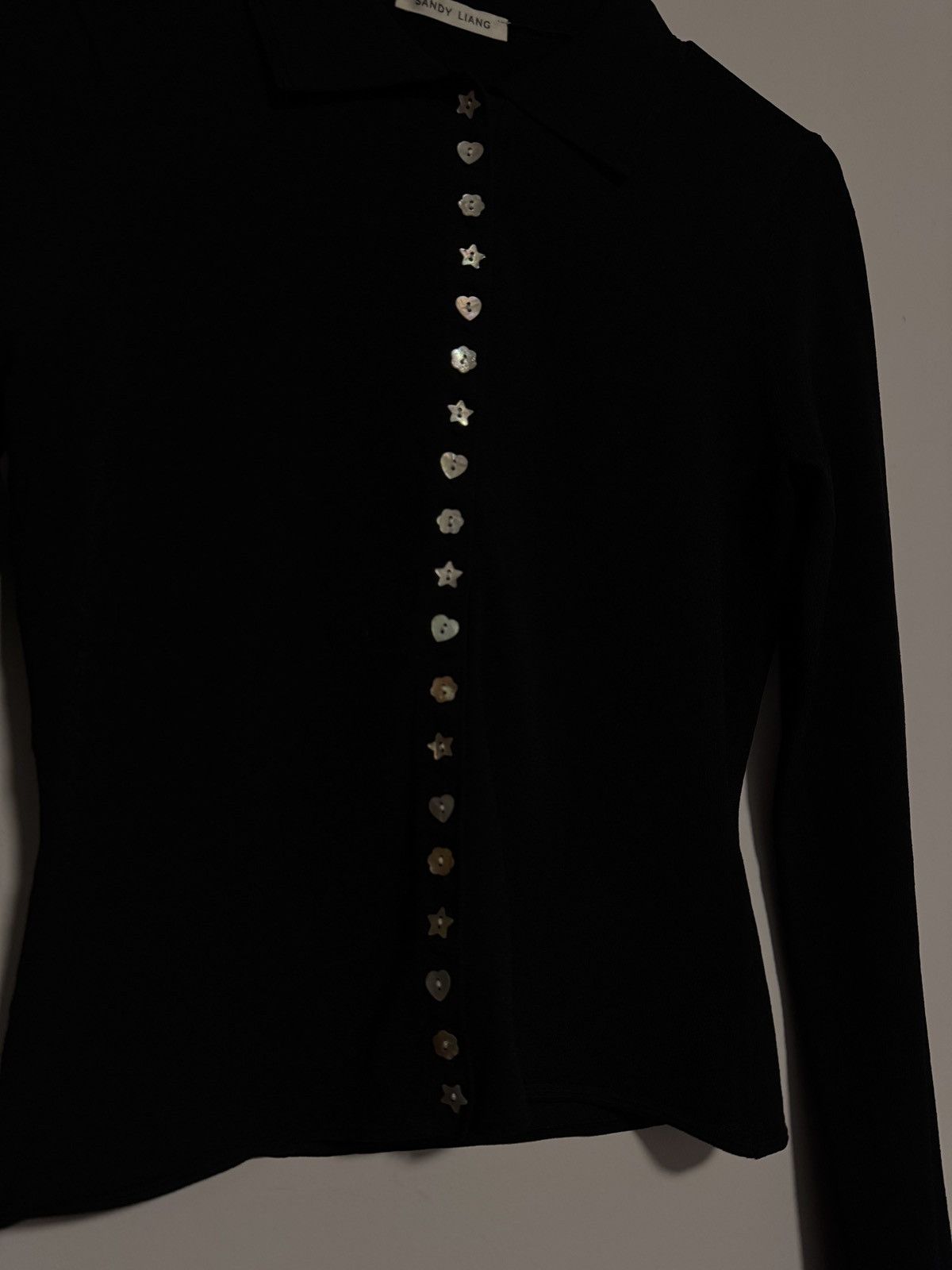 Sandy Liang Sandy Liang Fiction Cardigan Size XS / US 0-2 / IT 36-38 - 3 Thumbnail